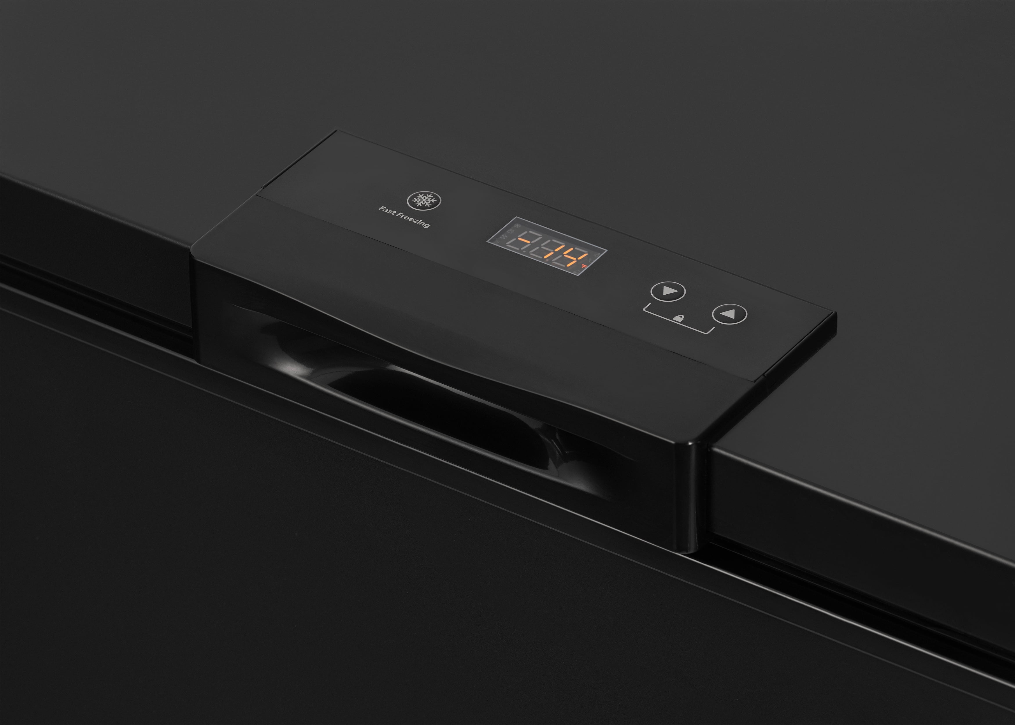 Newair 6.7 Cu. Ft. Compact Chest Freezer in Black, Temperature Control, Fast Freeze Mode, Door Alarm, Wire Basket, Self-Diagnose Program, and LED Lighting - Image 12