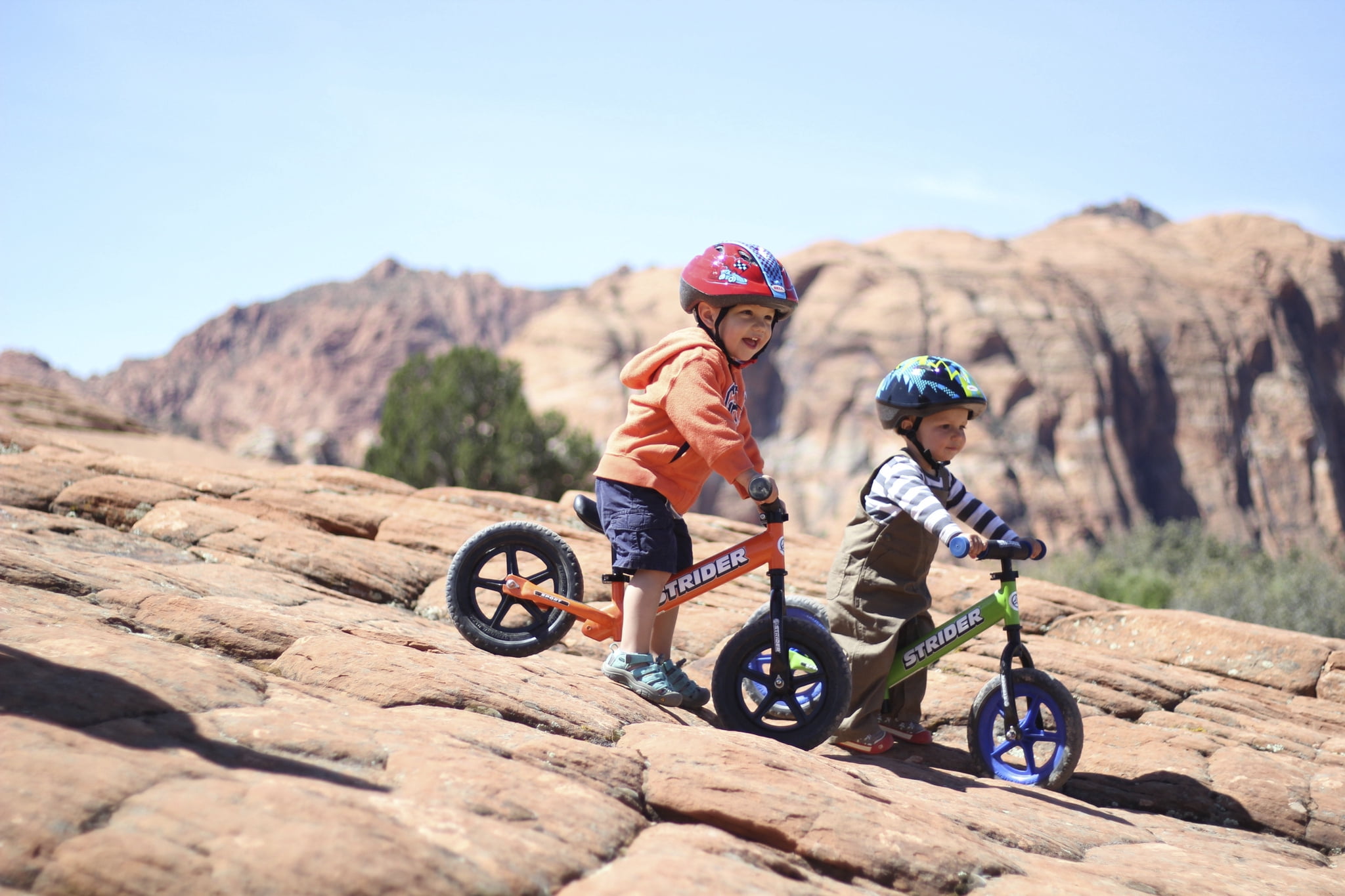 Strider 12” Sport Bike, Orange - No Pedal Balance Bicycle for Kids 1 to 4 Years - Includes Safety Pad, Padded Seat, Mini Grips & Flat-Free Tires - Tool-Free Assembly & Adjustments - Image 3