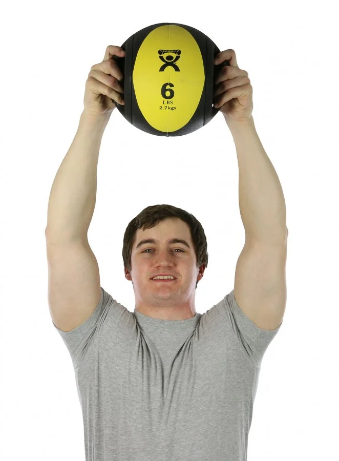 CanDo Dual Handle Medicine Ball - Image 3
