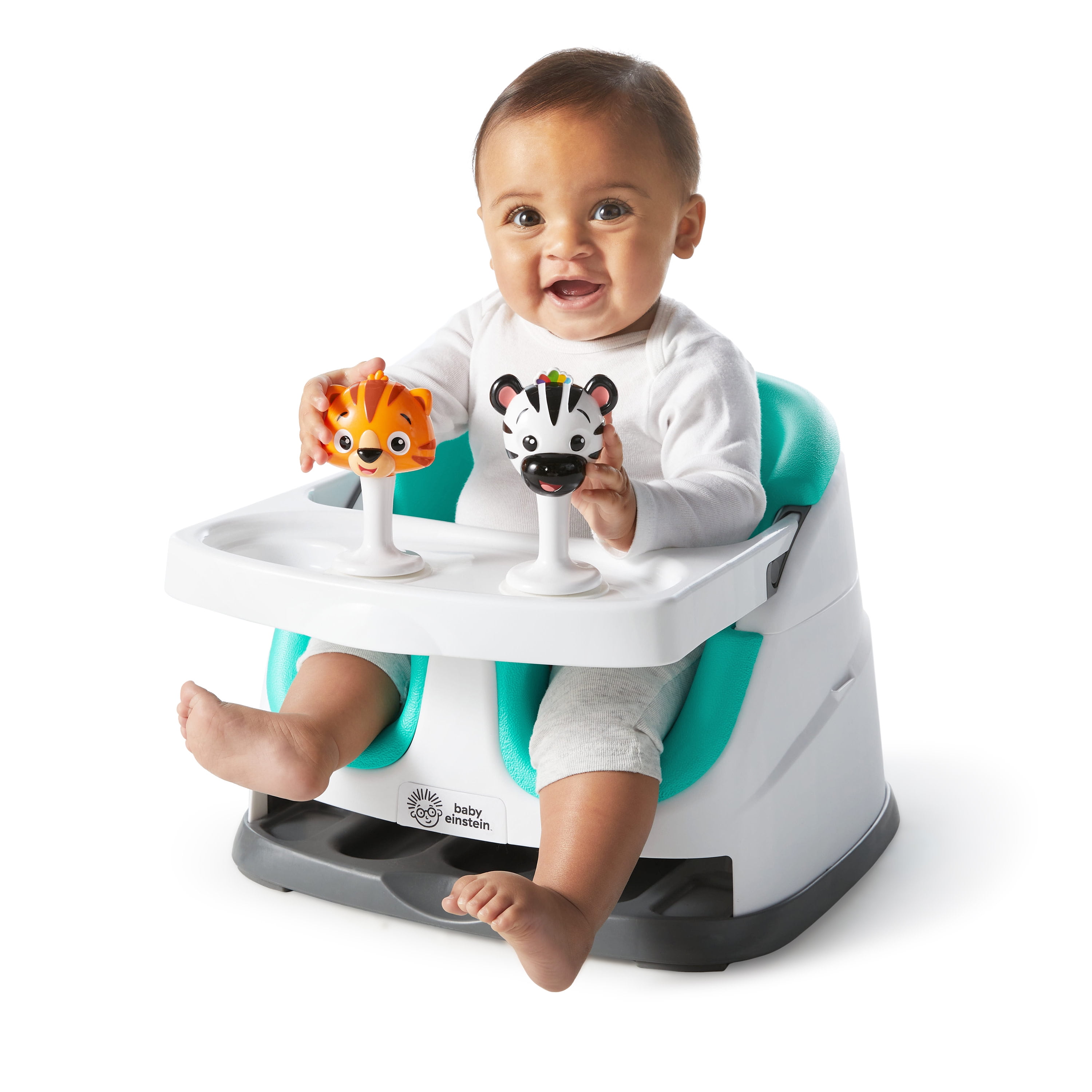 Baby Einstein Dine & Discover Multi-Use Booster Feeding & Floor Activity Seat with Self-Storing Tray - Image 13