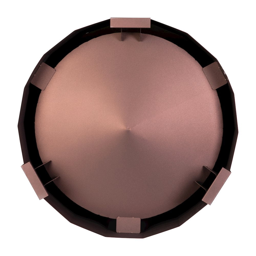 Flash Furniture Titus Commercial Grade 27 inch Smokeless Outdoor Firepit, Natural Wood Burning Portable Fire Pit With Waterproof Cover, Bronze - Image 3