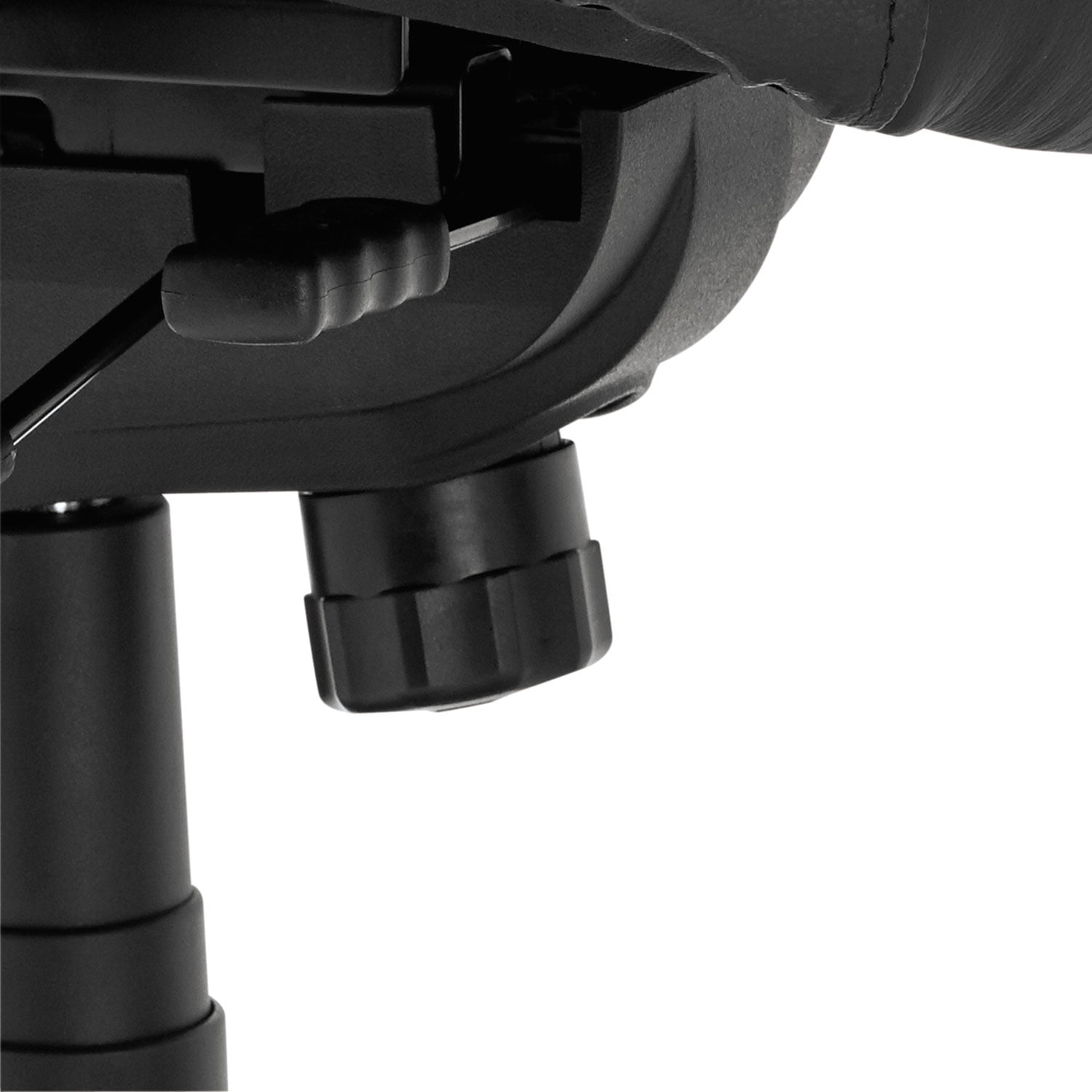 Alera Elusion Series Mesh Mid-Back Multifunction Chair, 17.7" to 21.4" Seat Height, Black - Image 5