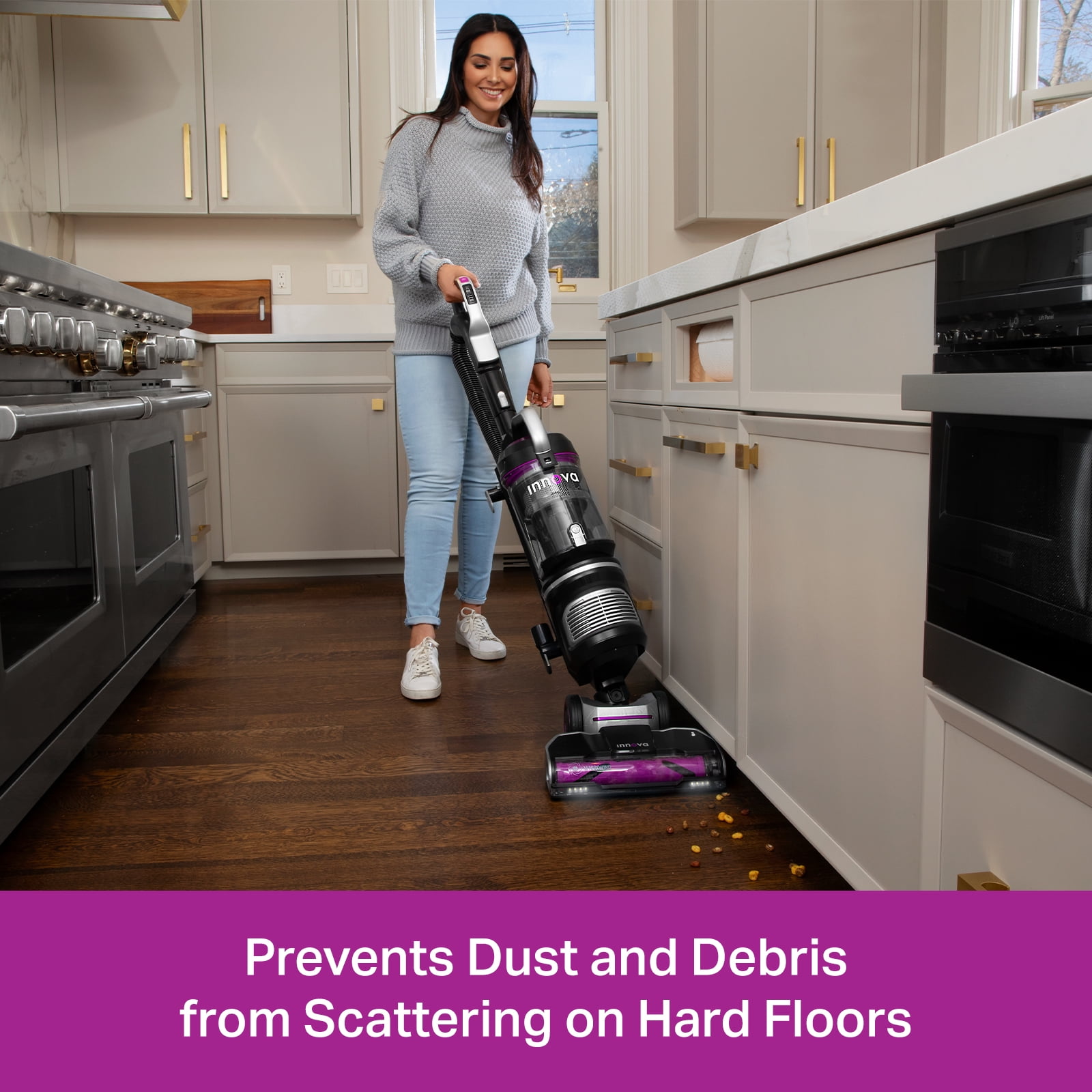 Innova by Eureka Upright Vacuum with Whirlwind Anti-Tangle Technology, NEU700, New - Image 6