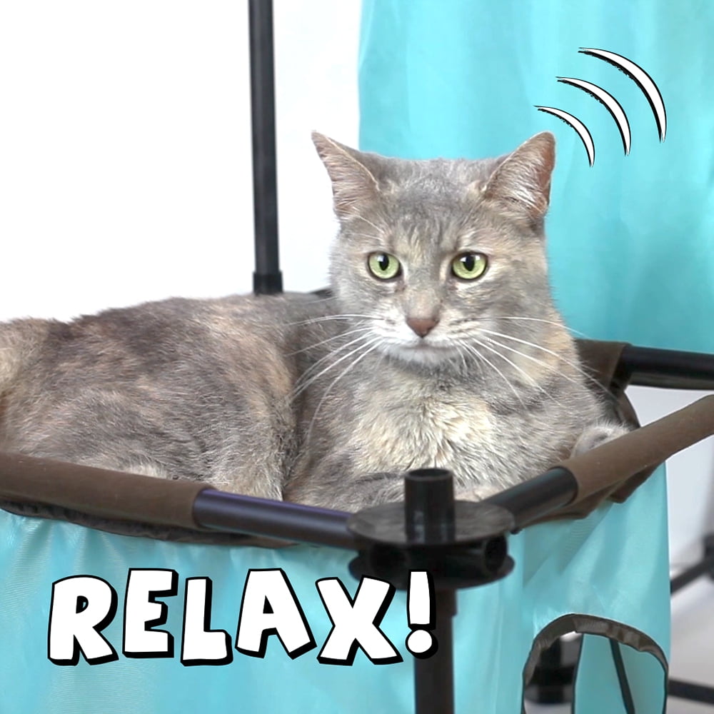 Kitty City Indoor Mega Kit Cat Furniture, Cat Scratcher - Image 2