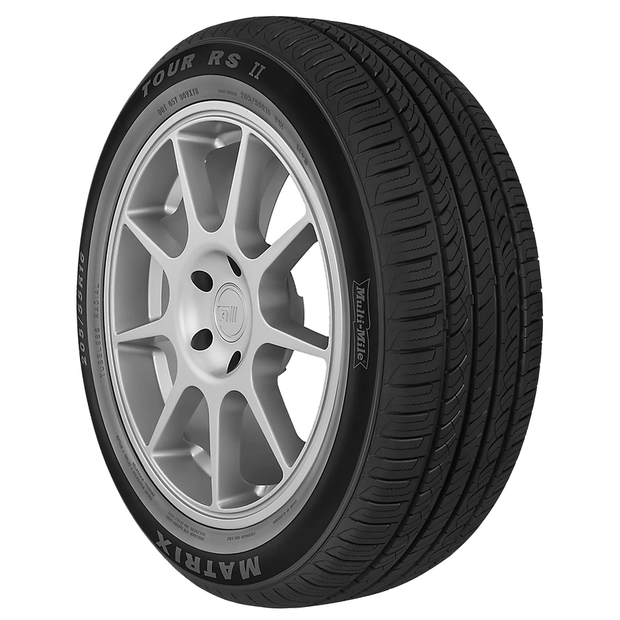 Multi-Mile Matrix Tour RS II All Season 185/55R15 82H Passenger Tire - Image 3