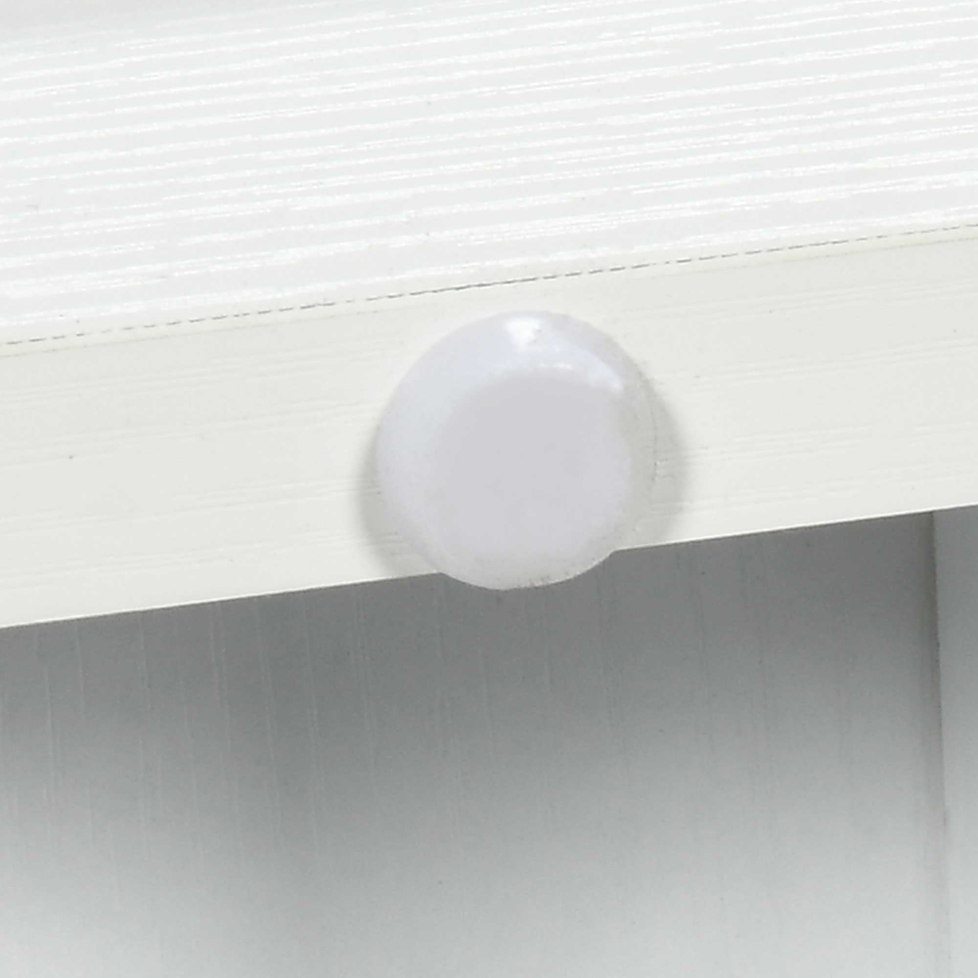 Dextrus Modern LED Coffee Table, White Coffee Table with Storage, Large Living Room Center Tables, 2 Tiers and 2 Drawers - Image 2