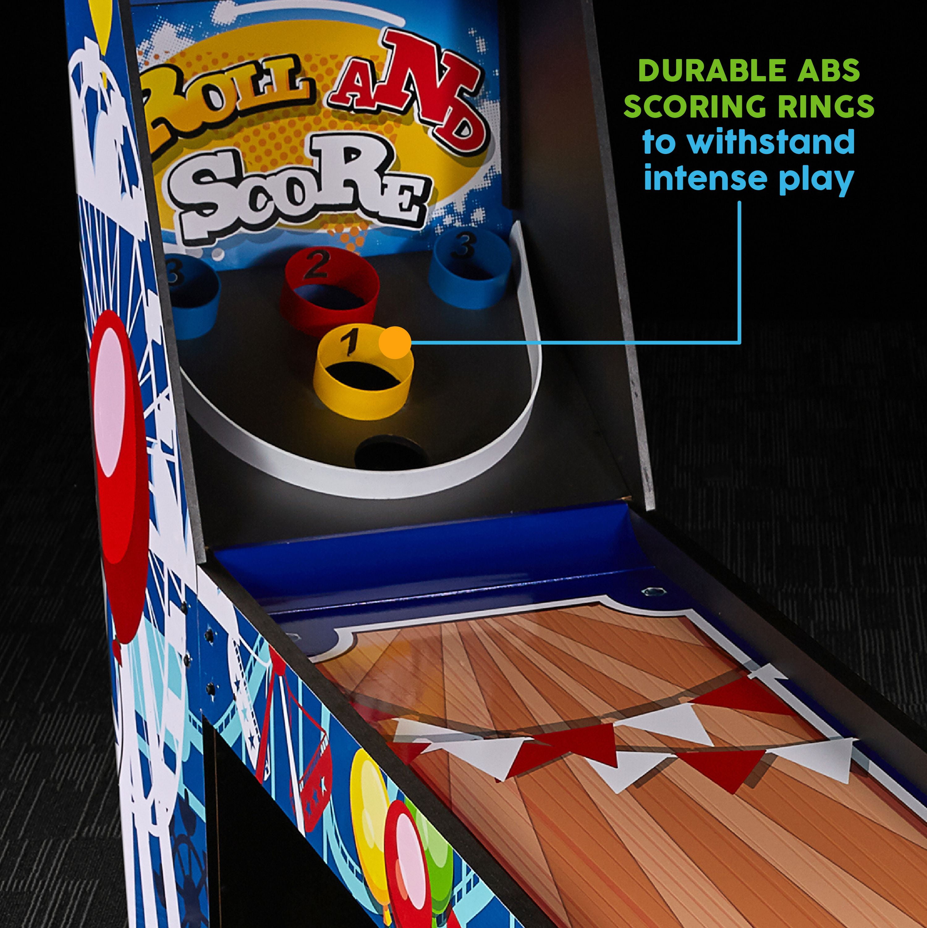 7.3 ft. Roll and Score Compact Arcade Game, Blue by Big Sky - Image 7
