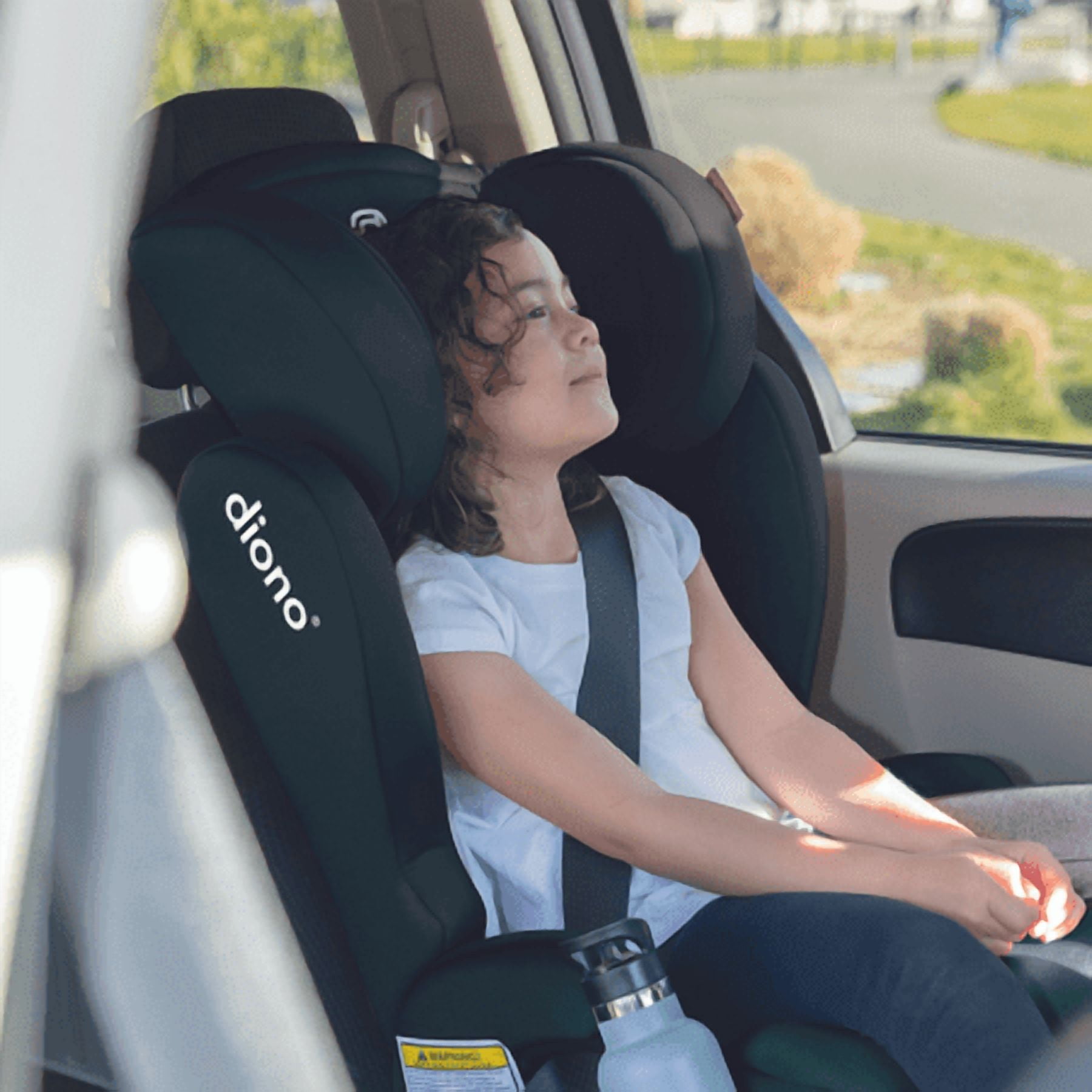 Diono Cambria 2 Latch 2-in-1 XL Highback Booster Car Seat, Black - Image 5