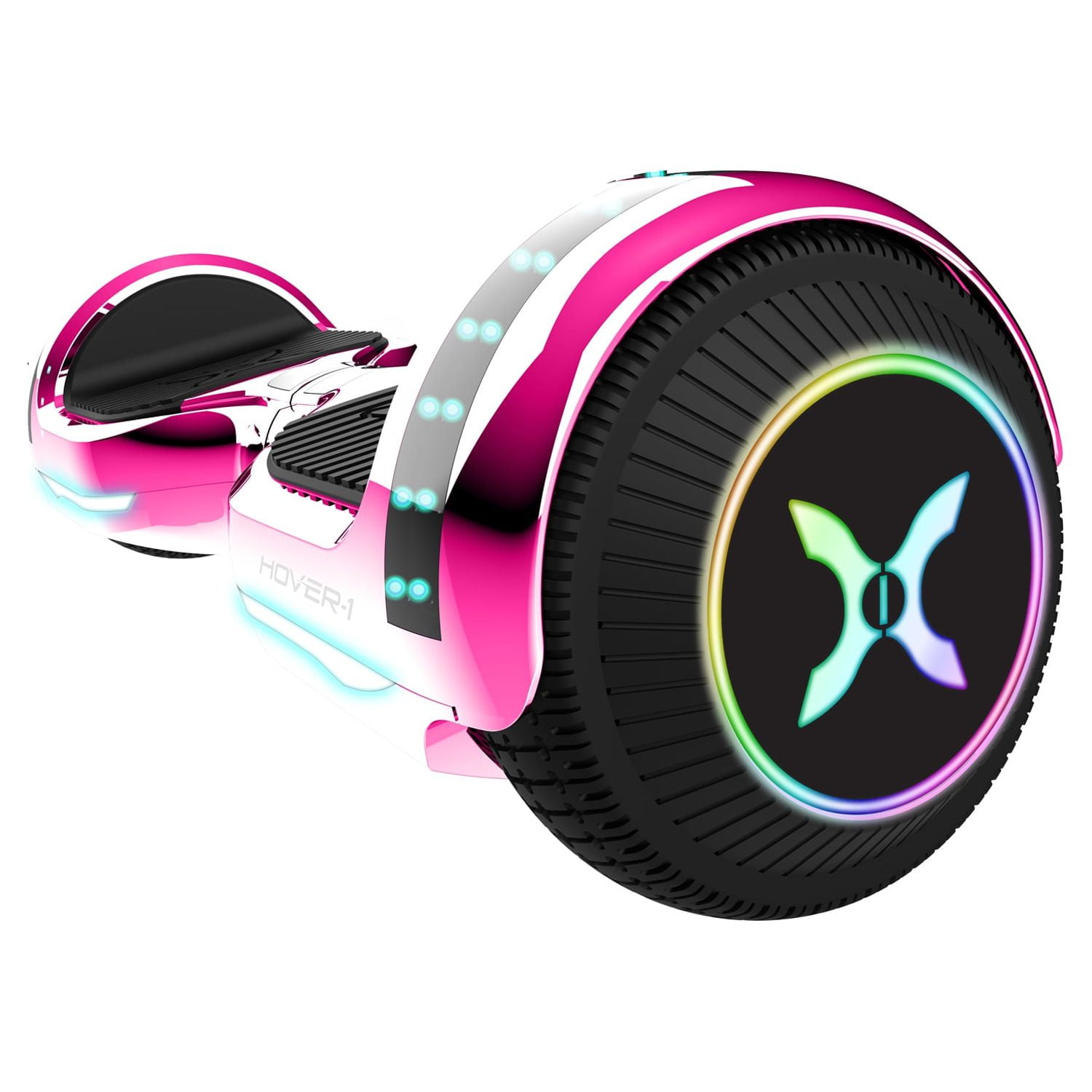 Hover-1 Matrix Hoverboard For Teens, 6.5 in Wheels, 180 lb Maximum Weight, LED Lights & Bluetooth Speaker, Pink - Image 8