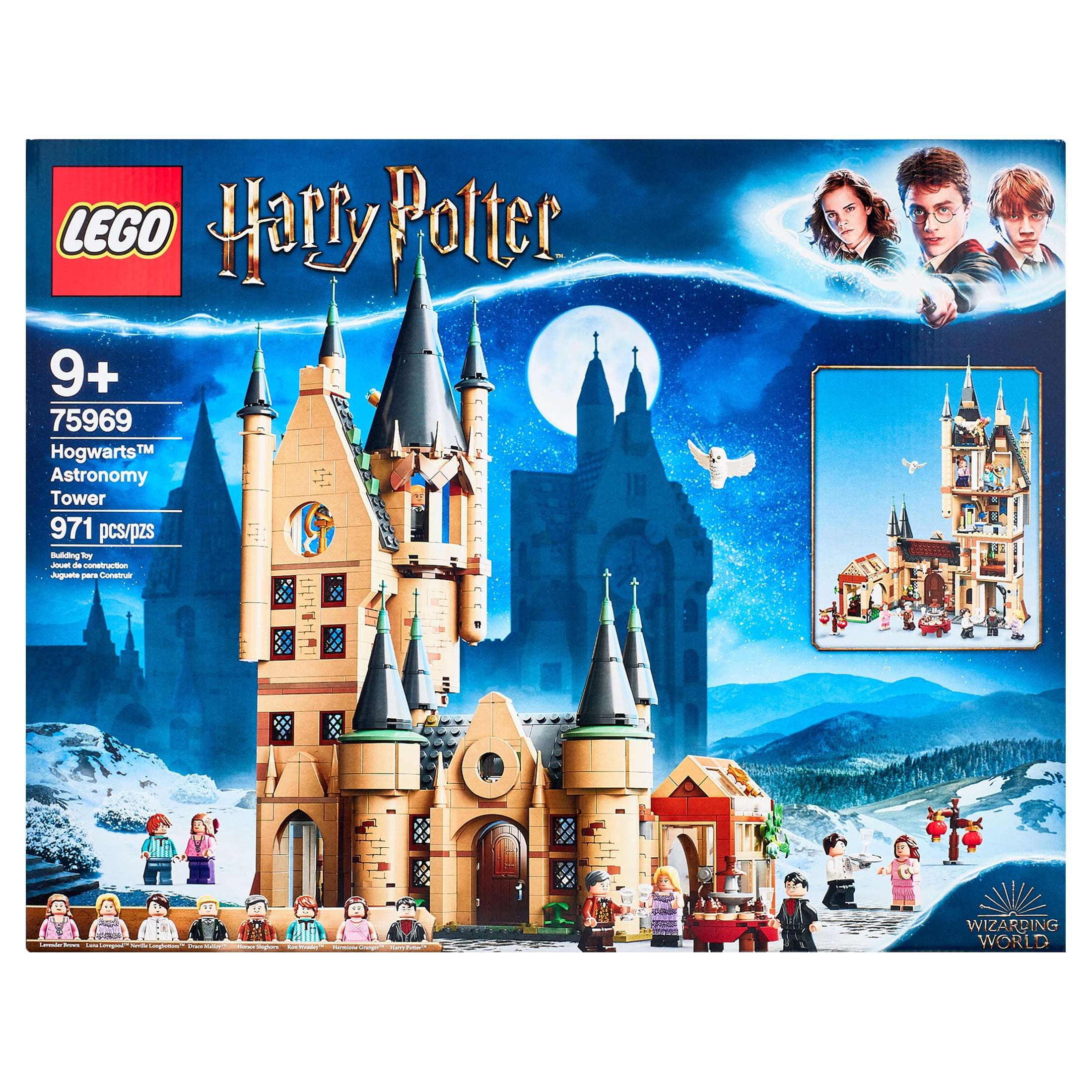 LEGO Harry Potter Hogwarts Astronomy Tower 75969 Cool Kids’ Magic Castle Gift, Building Toy with Minifigures (971 Pieces) - Image 2