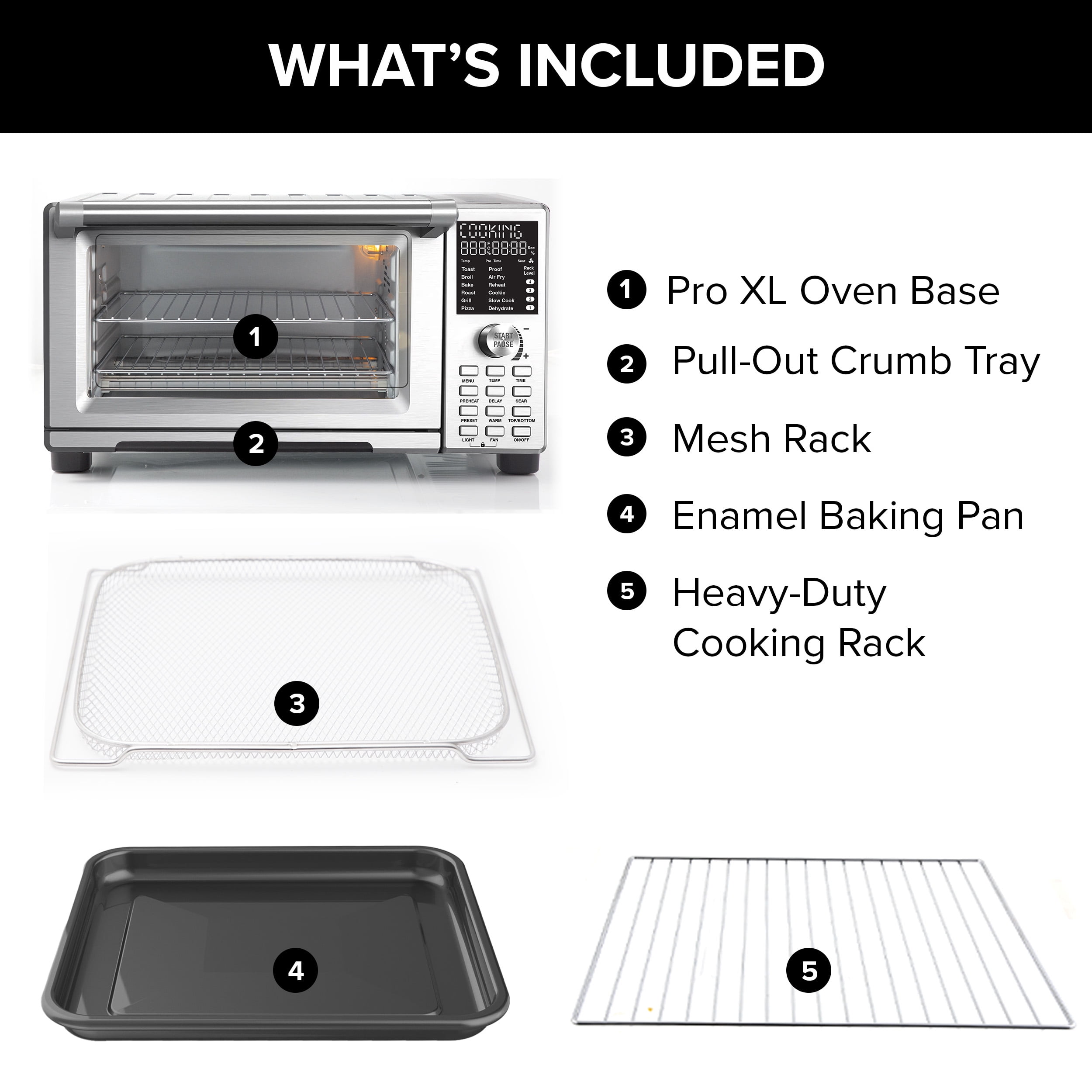 Nuwave Pro XL Convection Oven & Air Fryer - Image 4