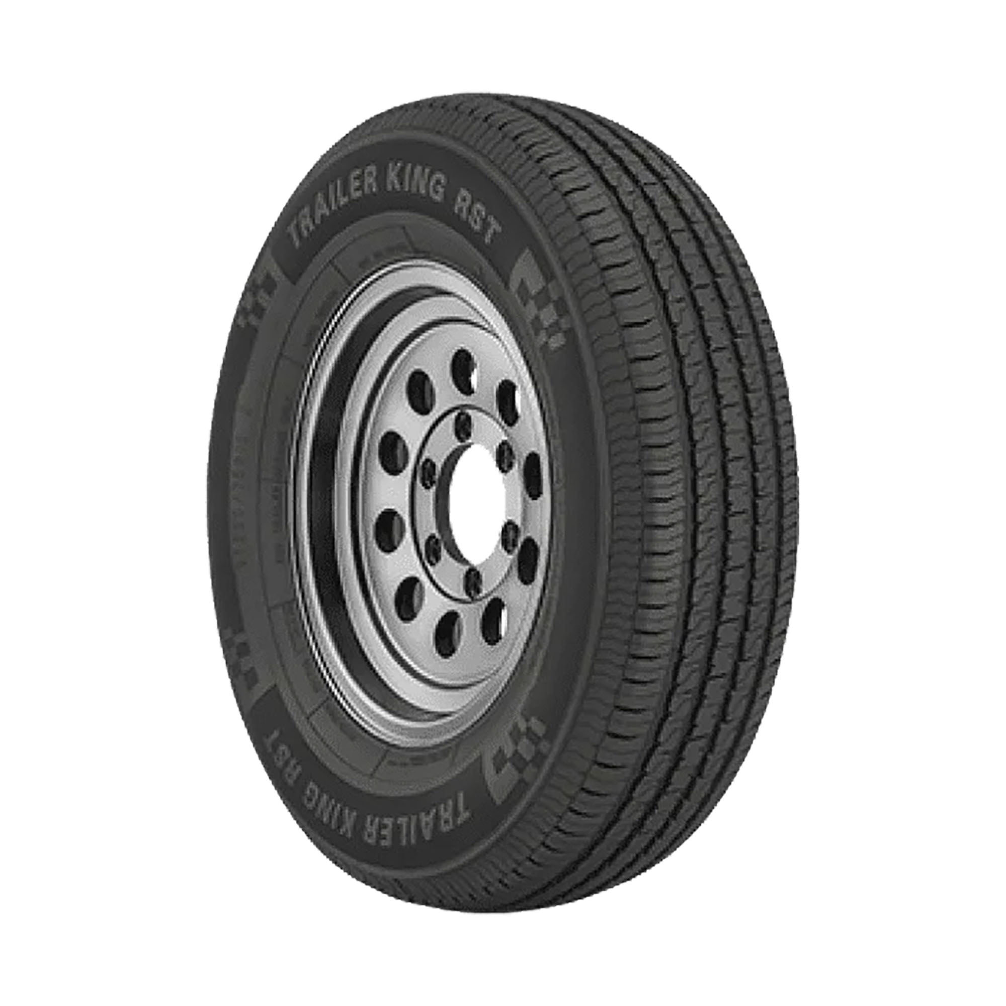 Trailer King RST II ST205/75R15 107/102M D Trailer Tire (Tire only) - Image 5