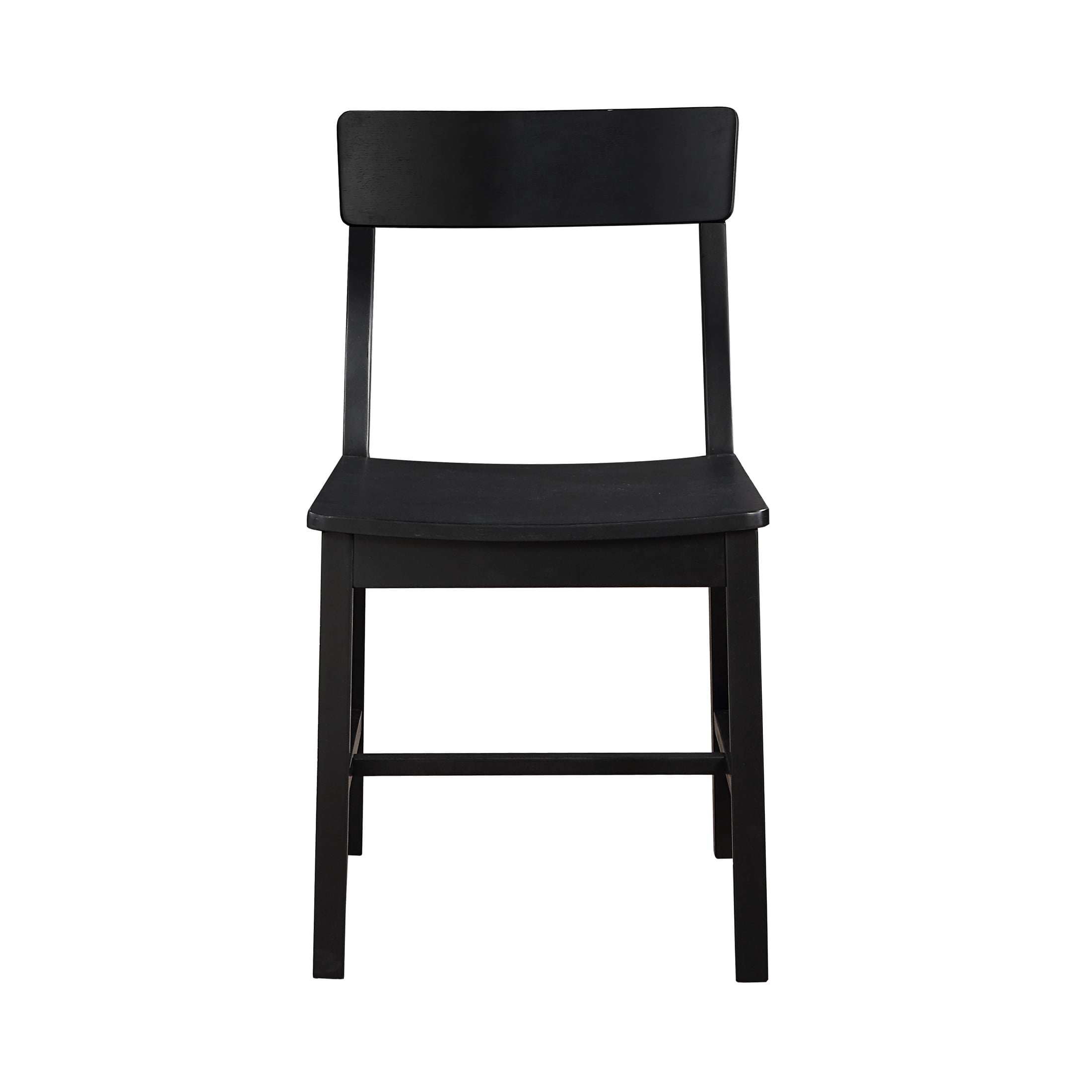 Mainstays Wood Dining Chair 4 Pack, Black Color, Wood Seat Pad, Include 4 Chairs for Indoor - Image 8