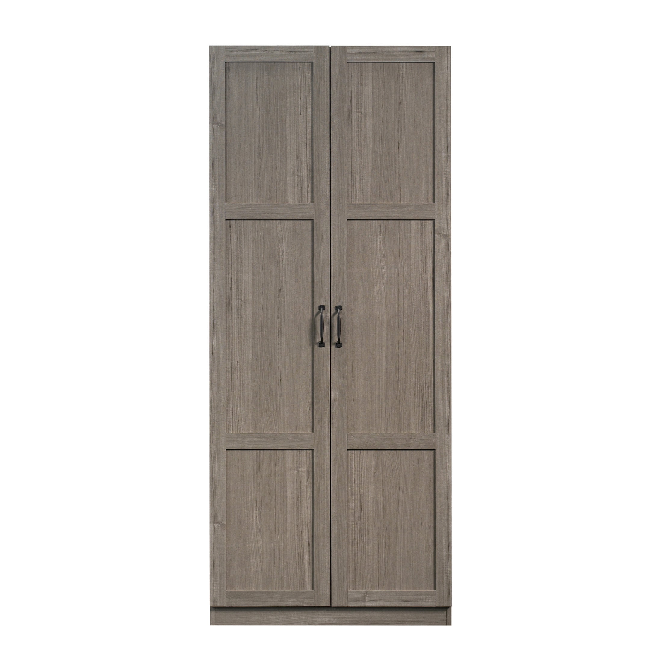 Sauder Select Storage Cabinet, Silver Sycamore Finish - Image 8