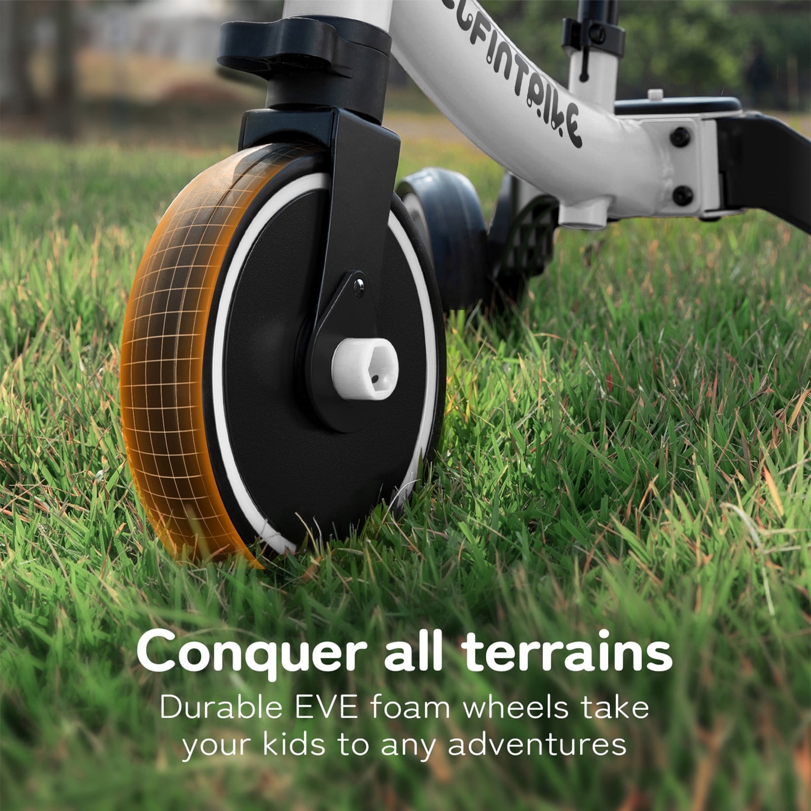 Besrey 5 in 1 Toddler Tricycle for 1-5 Years Old Boys Girls, Kids Trike for Balance Training, Baby Bike Frame 24.2 in, Blue - Image 7