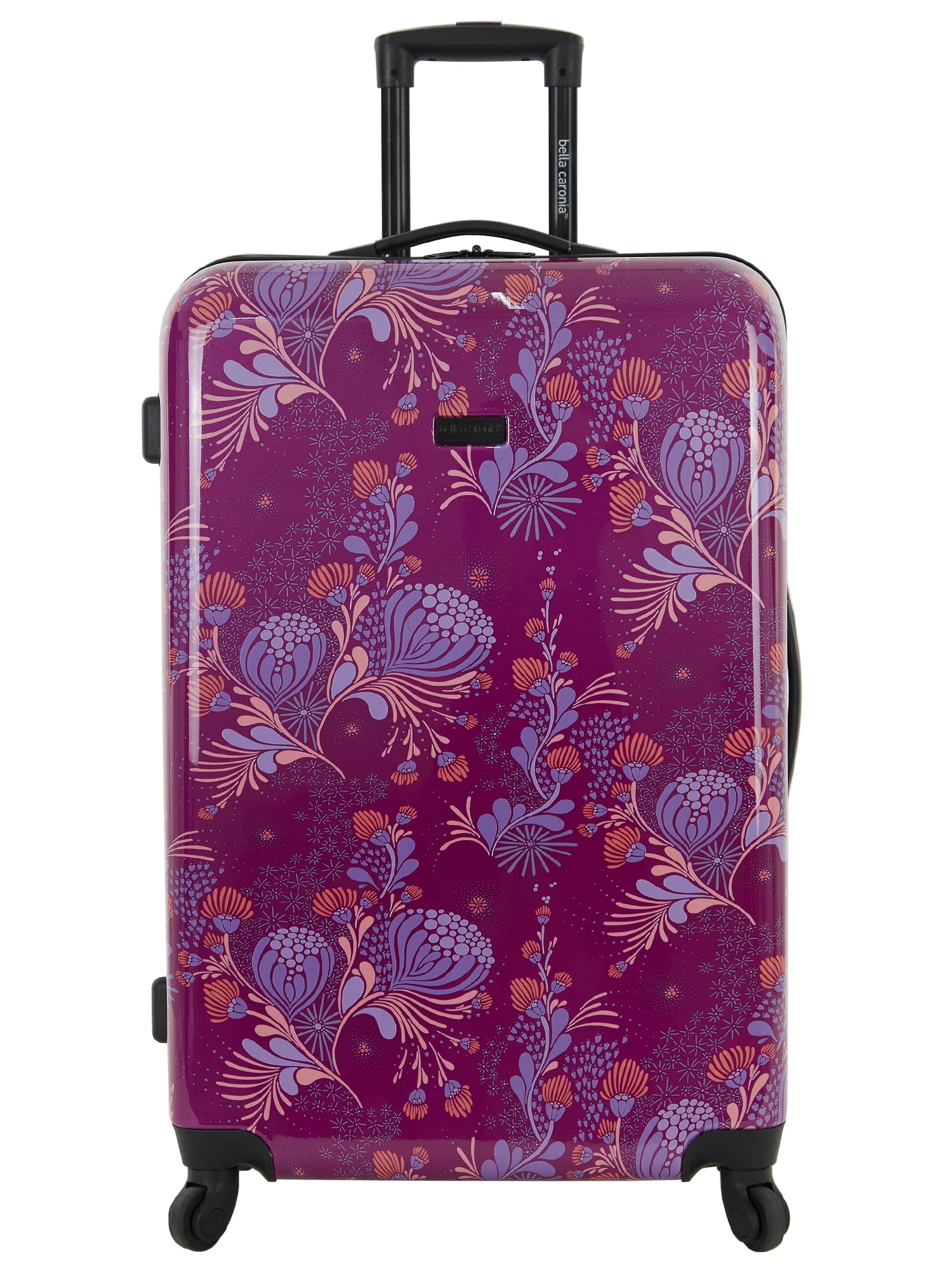 Vonguish Collection 3 piece Hardside Luggage Set with 8 wheel spinners, Style Floral - Image 8