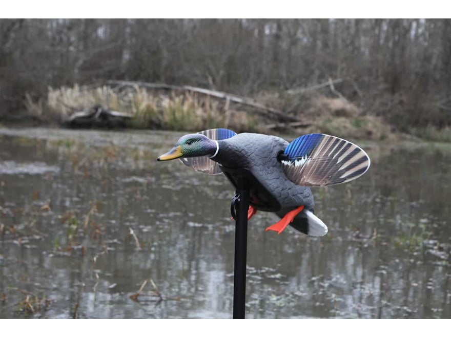 Mojo Outdoors Elite Series Mini Mallard Spinning Wing Waterfowl Duck Decoy - Image 2