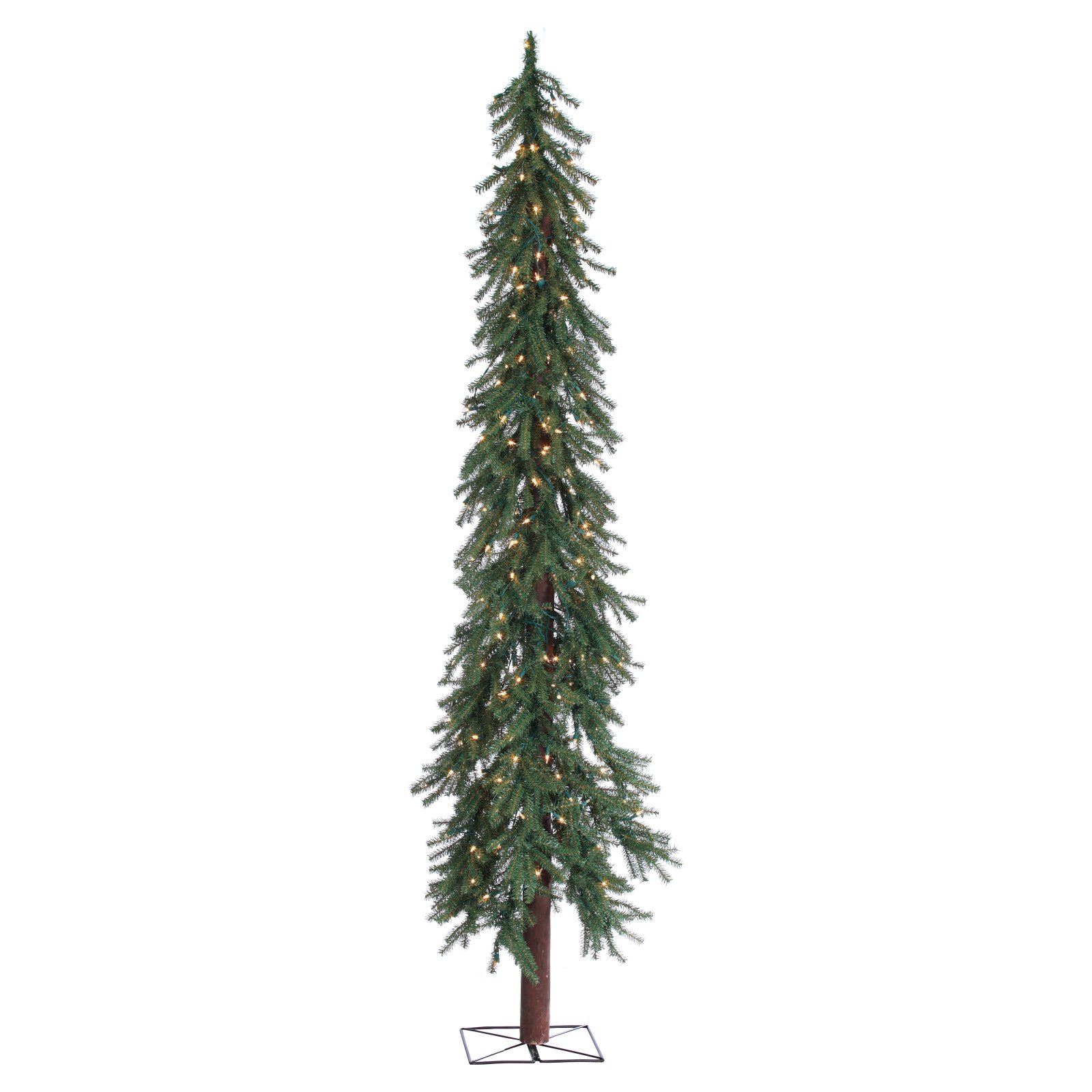 Sterling 5 ft. Pre Lit Clear UL Rustic Alpine Tree - Image 2