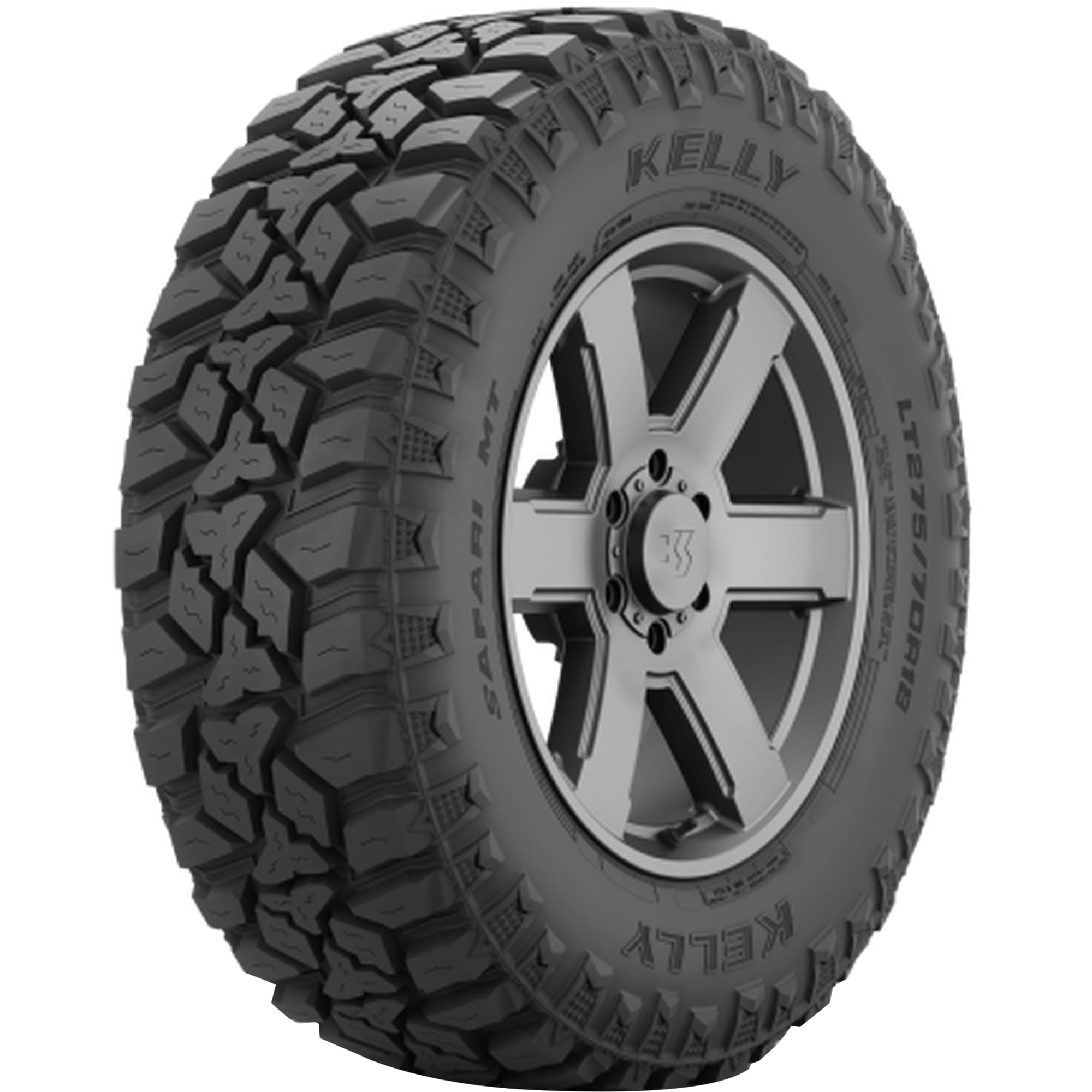 Kelly Safari MT Mud Terrain LT275/65R20 126/123Q E Light Truck Tire