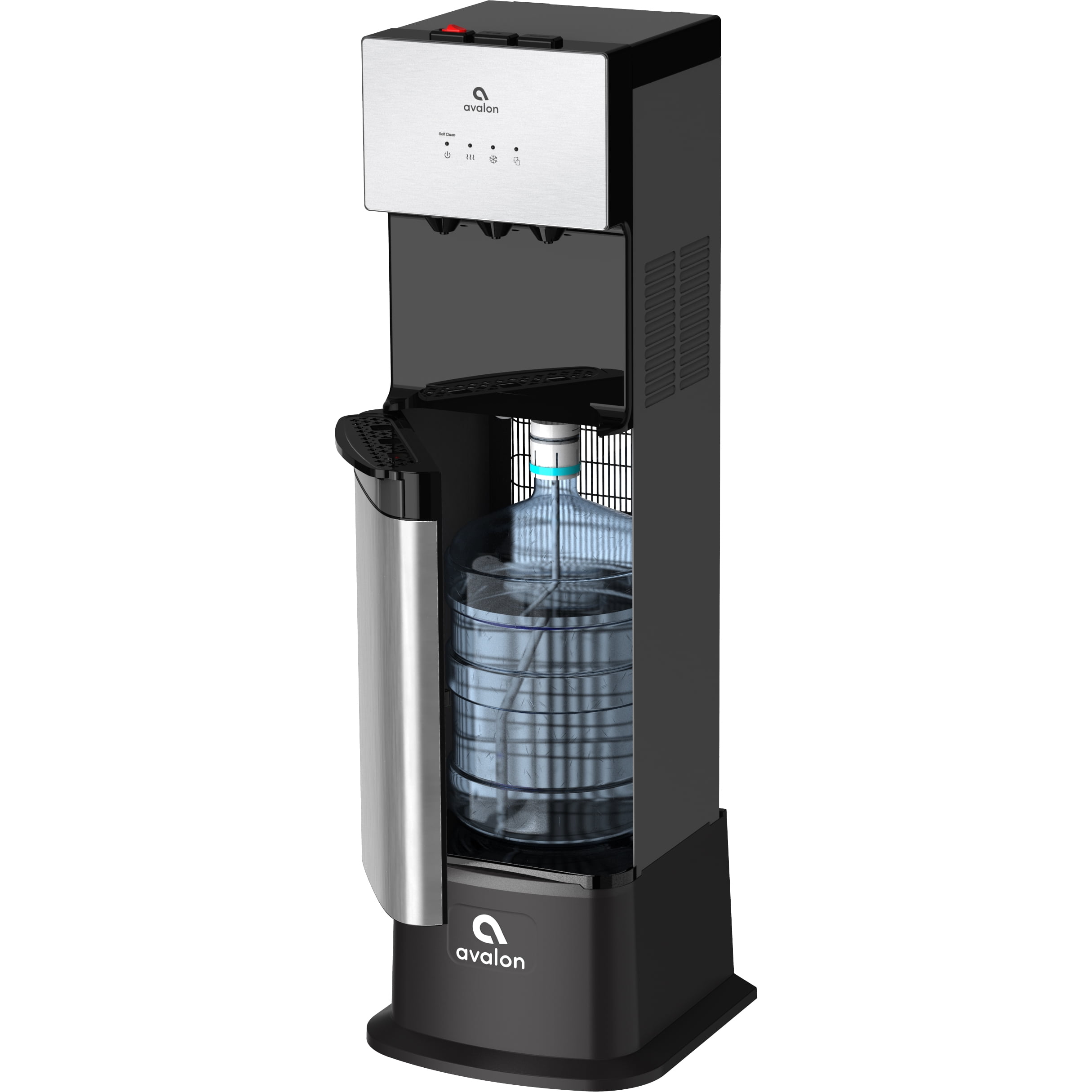 Avalon Anti - Tip Water Cooler, Black, 10 inches - Image 2