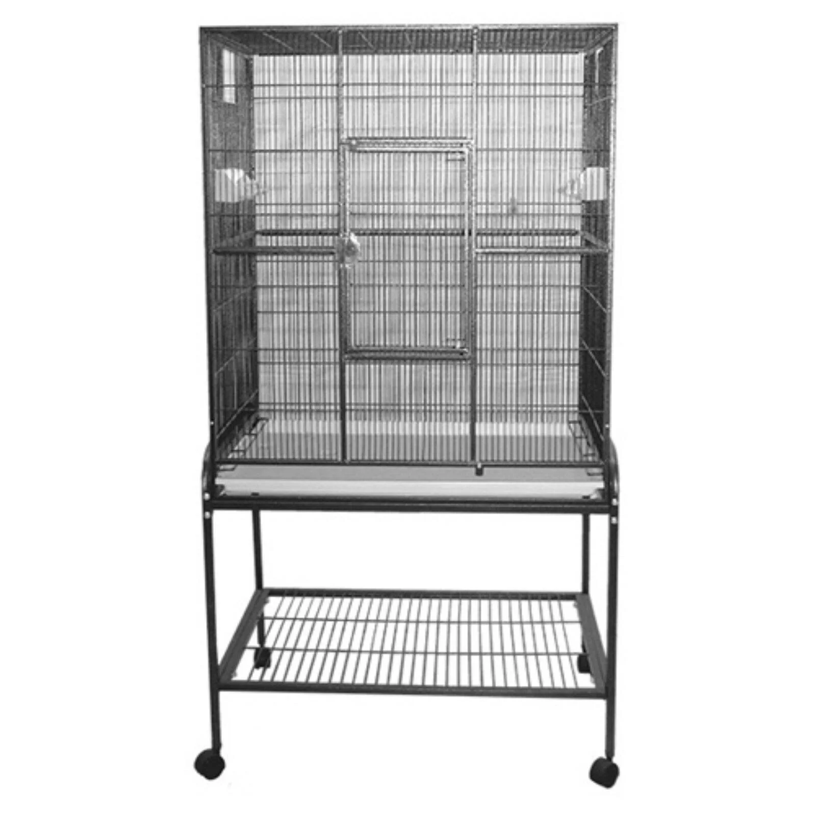 13221 Burgundy Flight Bird Cage, by A&E Cage Company - Image 3