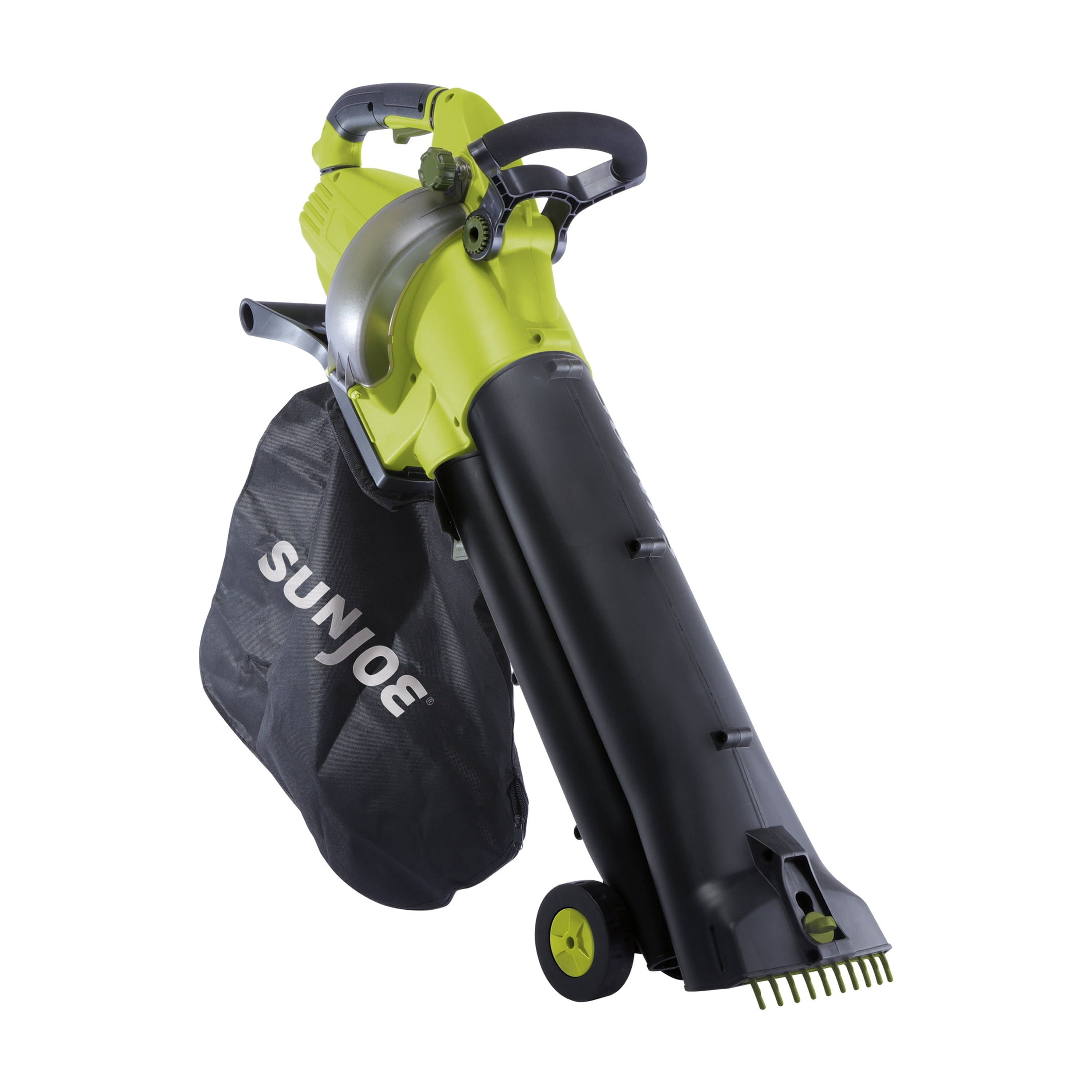 Sun Joe Electric Leaf Blower, Vacuum & Mulcher, 180 MPH, 195 CFM, Leaf-Grabbing Teeth, Telescopic Frame, 12-Amp - Image 5
