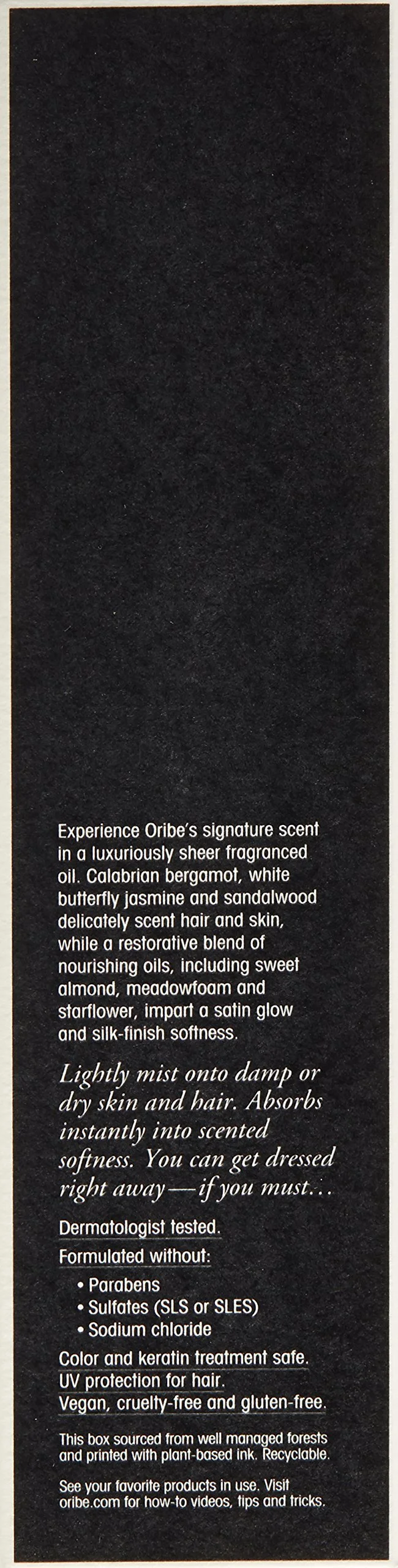 Cote d'Azur Luminous Hair & Body Oil by Oribe for Unisex - 3.4 oz Hair & Body Oil - Image 6