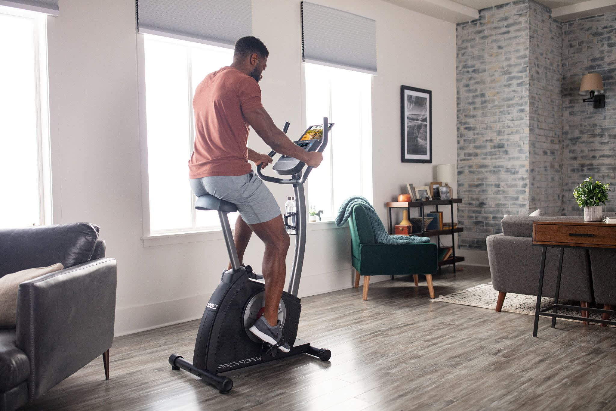 ProForm Cycle Trainer 300 Ci Upright Stationary Exercise Bike, Compatible with iFIT Personal Training - Image 22