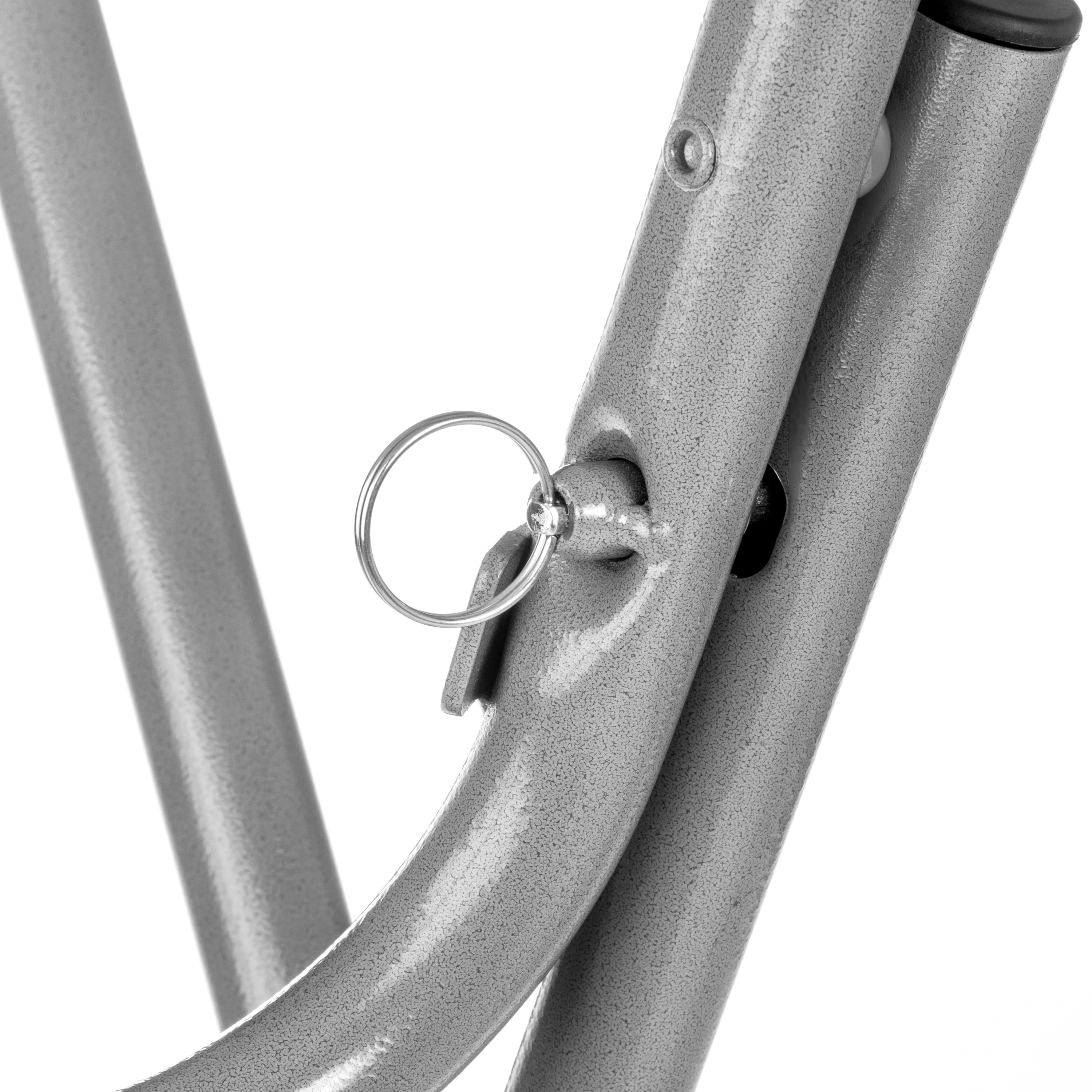 32" Rhino Plastic Round Cocktail Bar Height Folding Table - Image 2