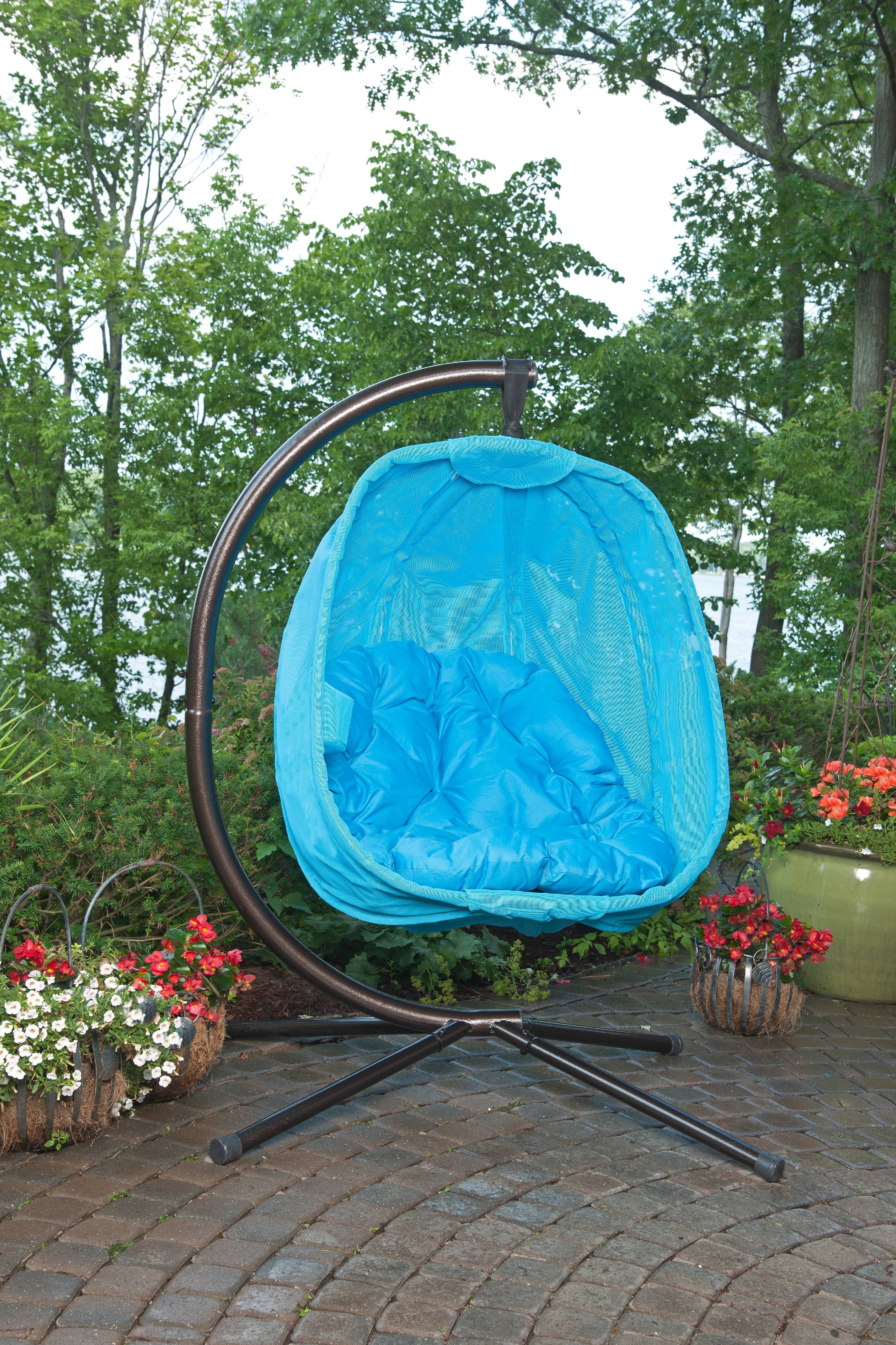 Flowerhouse Hanging Egg Chair W/Stand - Image 3