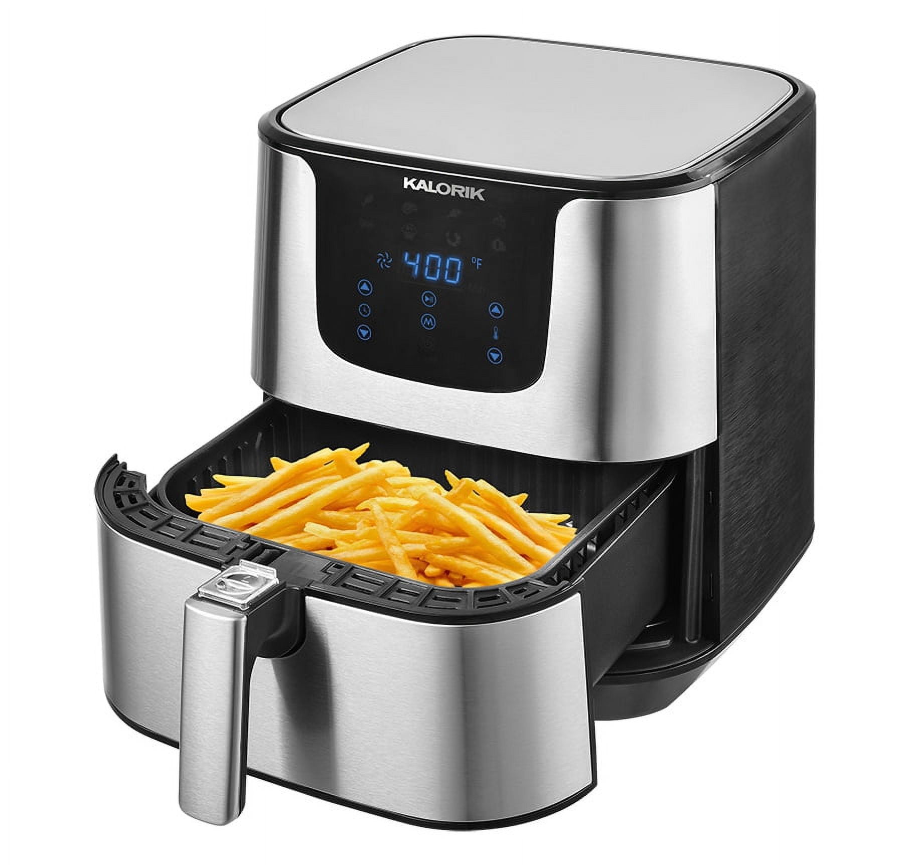 Kalorik 3.5 Quart Stainless Steel Digital Air Fryer Pro - Image 4
