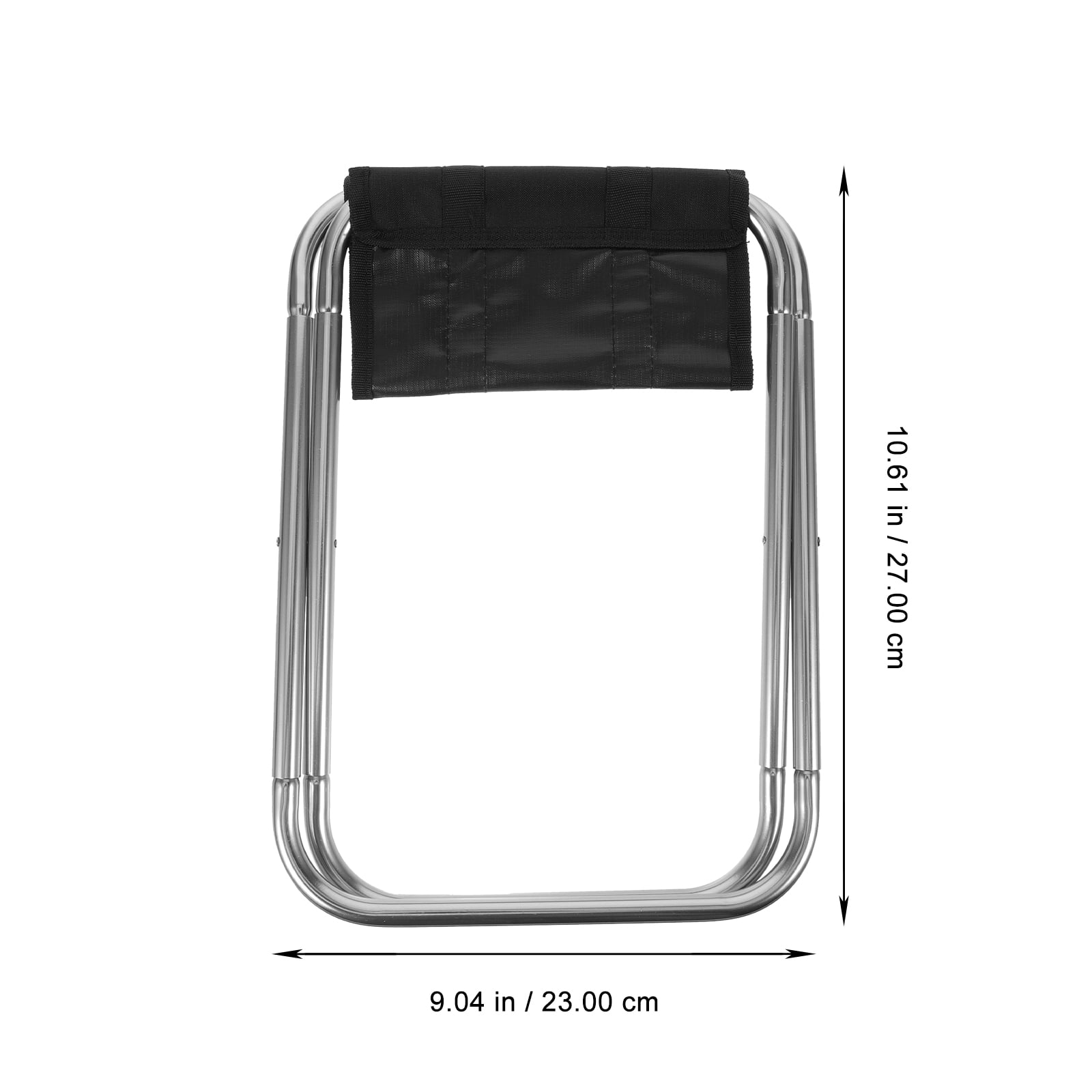 Onaparter Camping Stool Portable Folding Bench Multi-function Camping Bench Convenient Fishing Bench (Grey) - Image 5