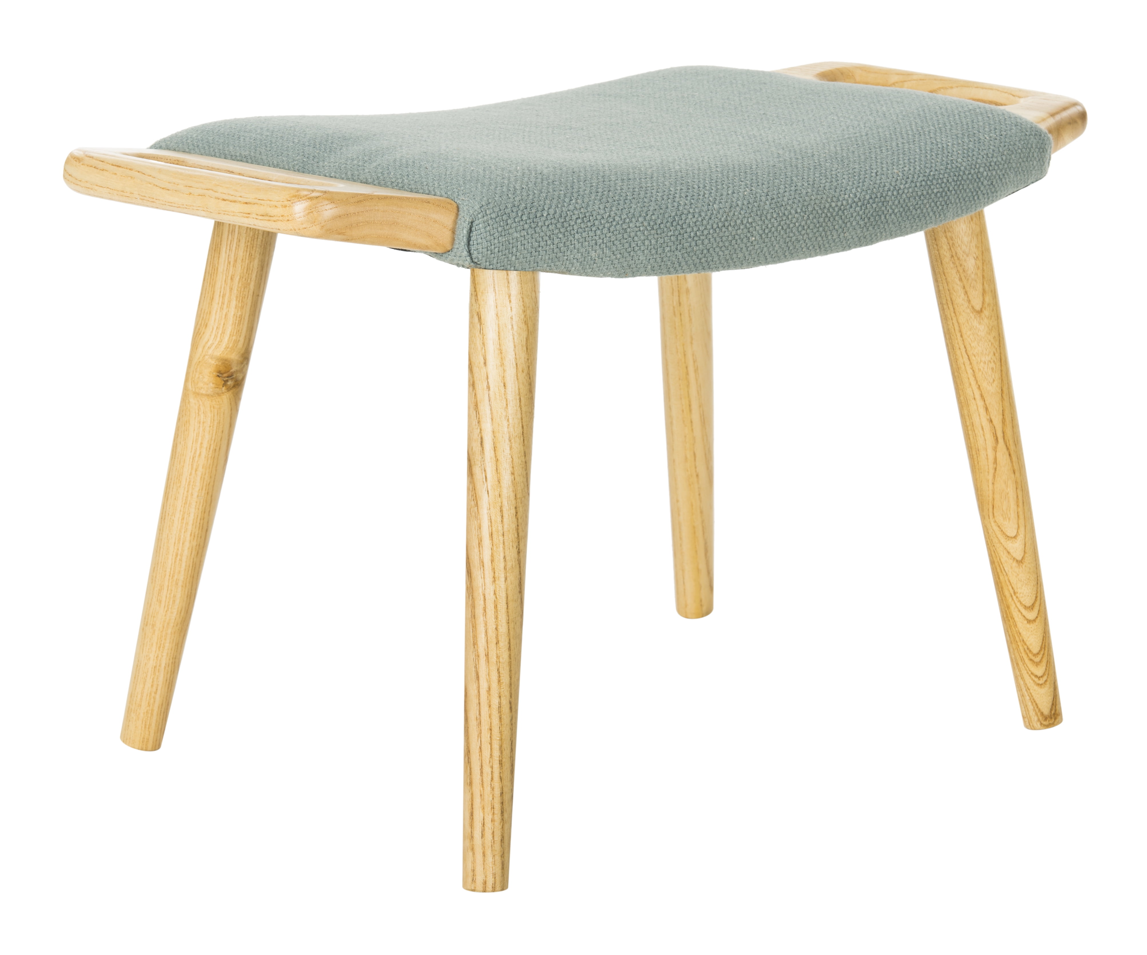 SAFAVIEH Yara Modern Nautical Bench with Cushion Seat, Sea Blue - Image 4