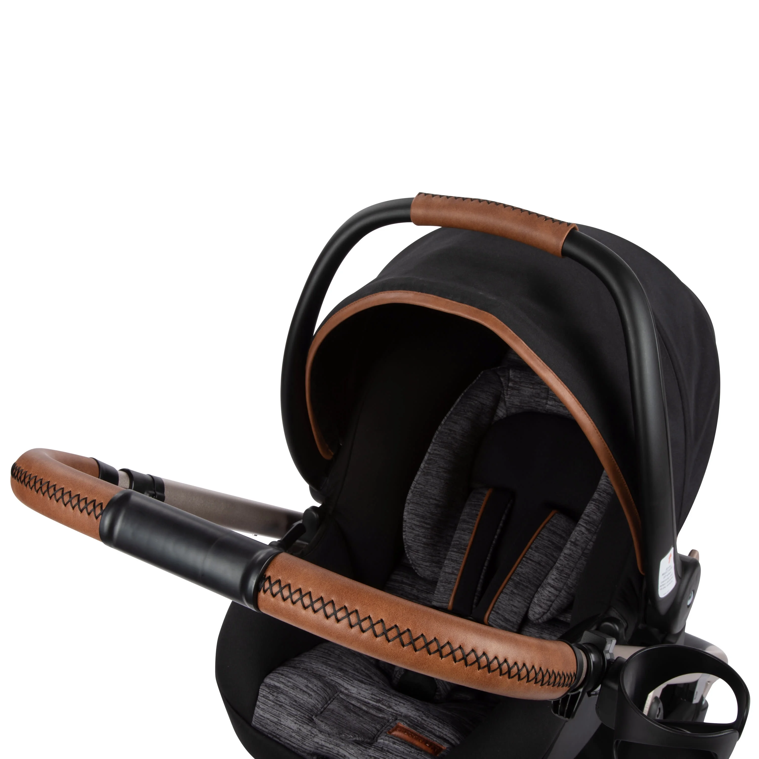 Monbebe 6-in-1 Modular Travel System, Black & Gold, Infant & Toddler, Unisex - Image 22