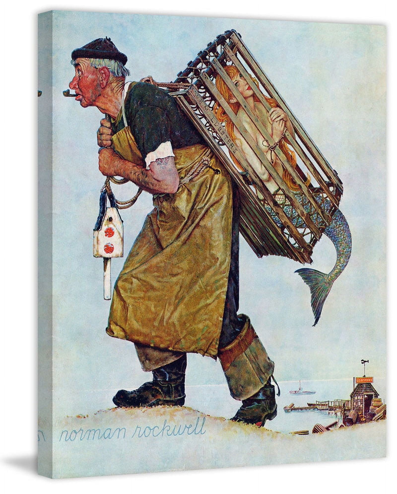 Marmont Hill Mermaid Wall Art - Image 4