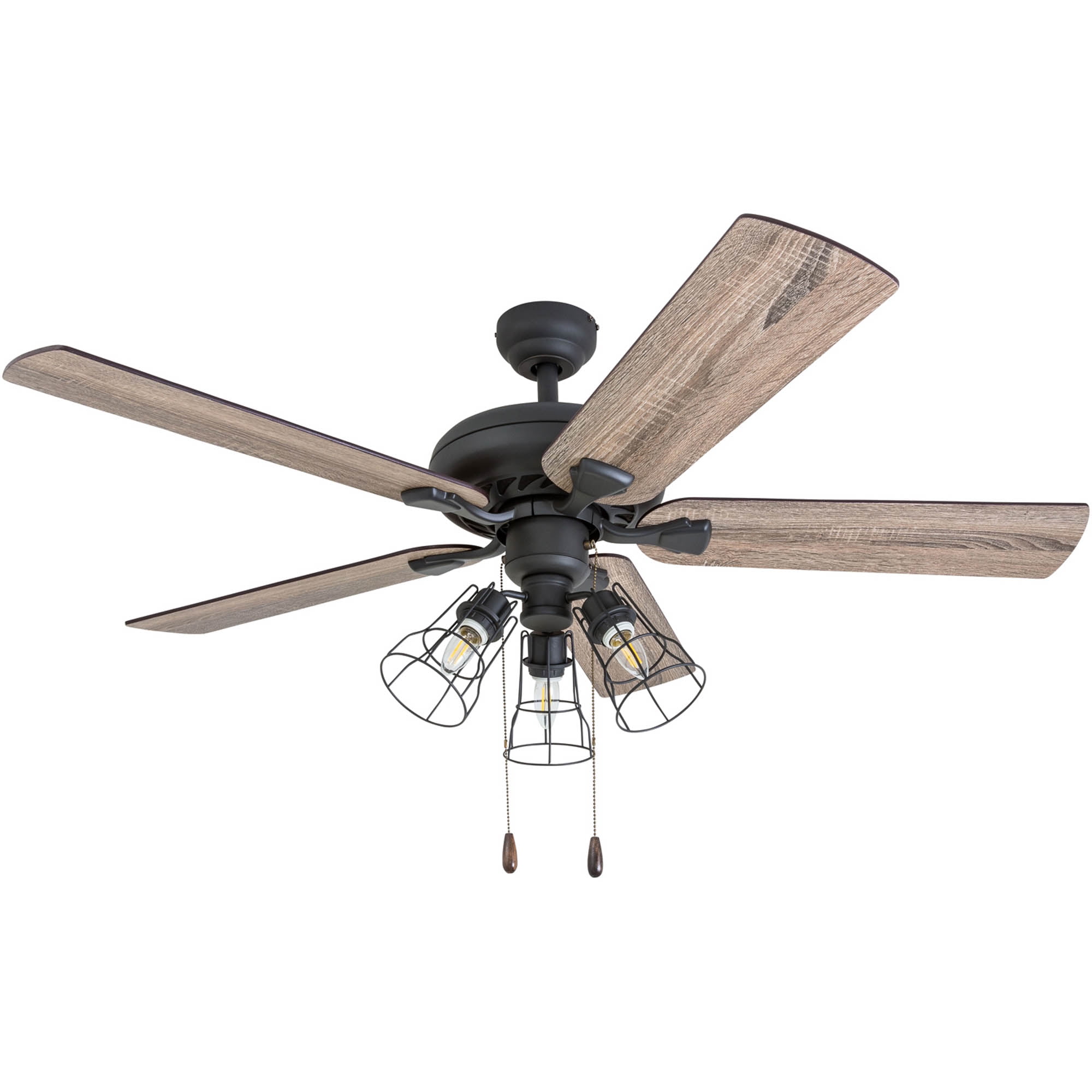 52" Prominence Home Lincoln Woods Aged Bronze Ceiling Fan - Image 10