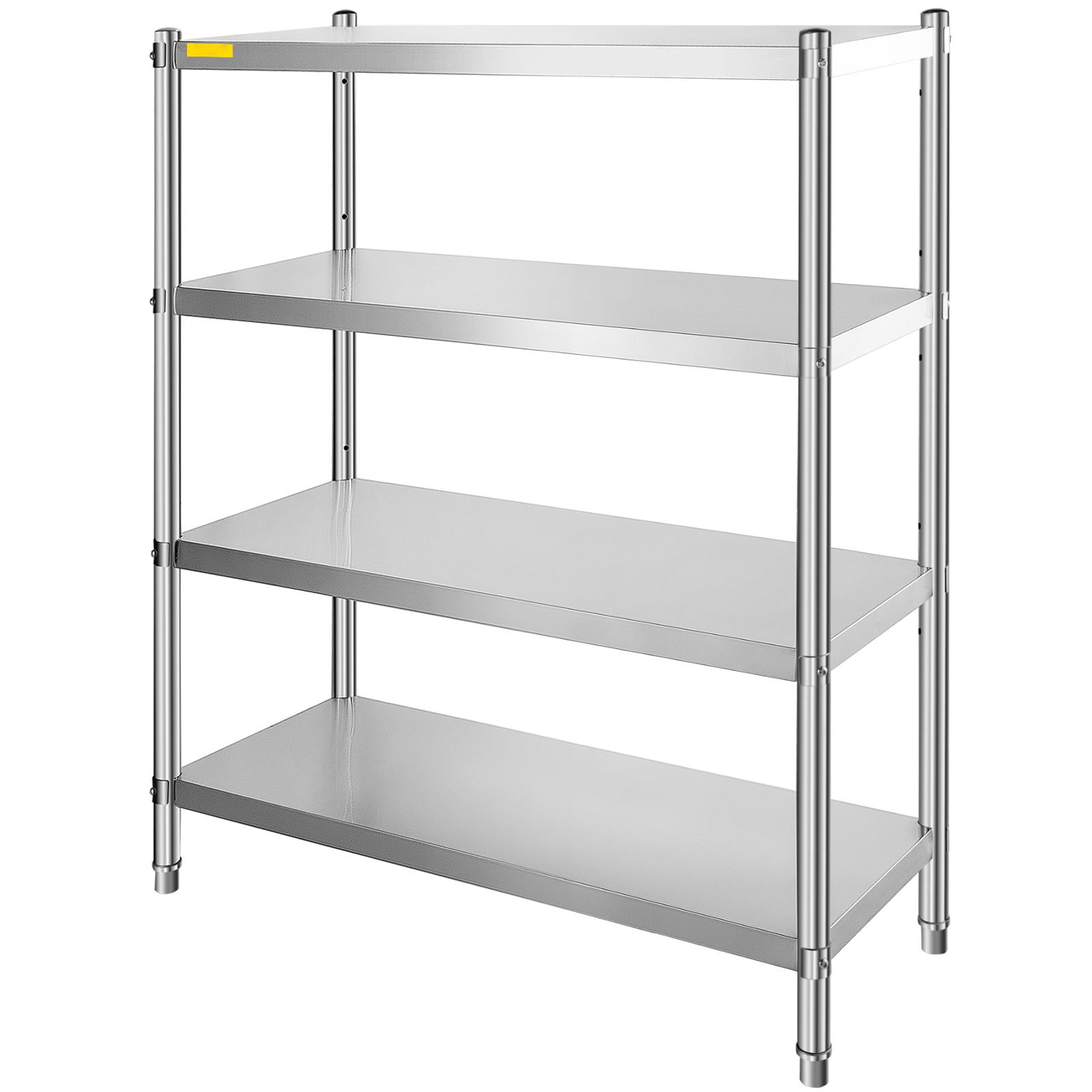 BENTISM 46.8x18.5 inch Stainless Steel Shelf Heavy Duty Shelf 4 Tire Rack Kitchen Shelf Storage - Image 9