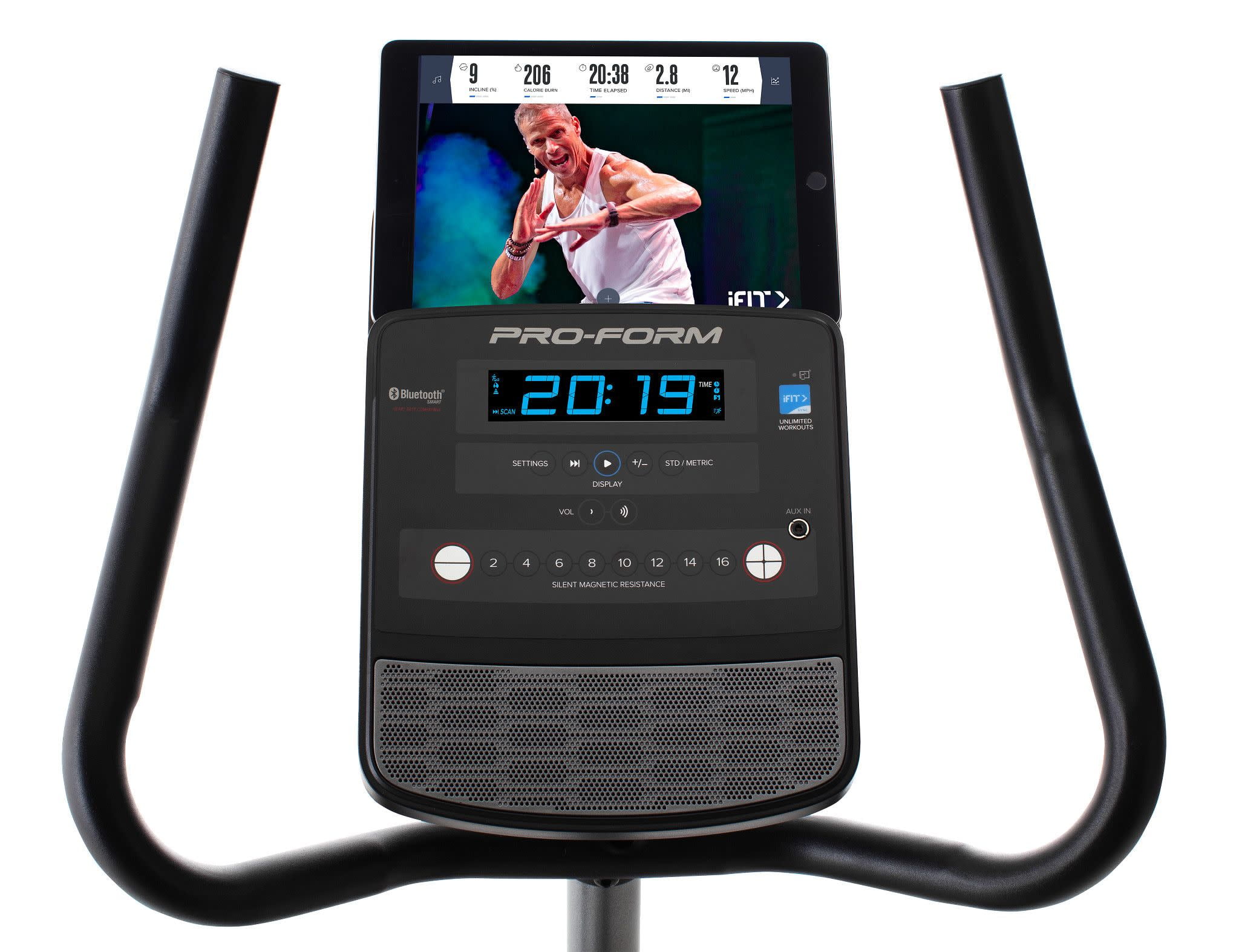 ProForm Cycle Trainer 300 Ci Upright Stationary Exercise Bike, Compatible with iFIT Personal Training - Image 17