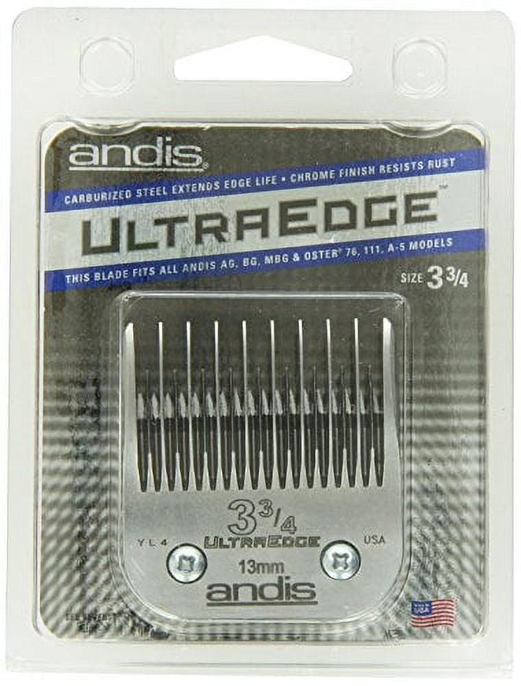 Andis #3-3/4 Skip Tooth UltraEdge Blade - Fits most Andis Oster Wahl clippers - Image 2