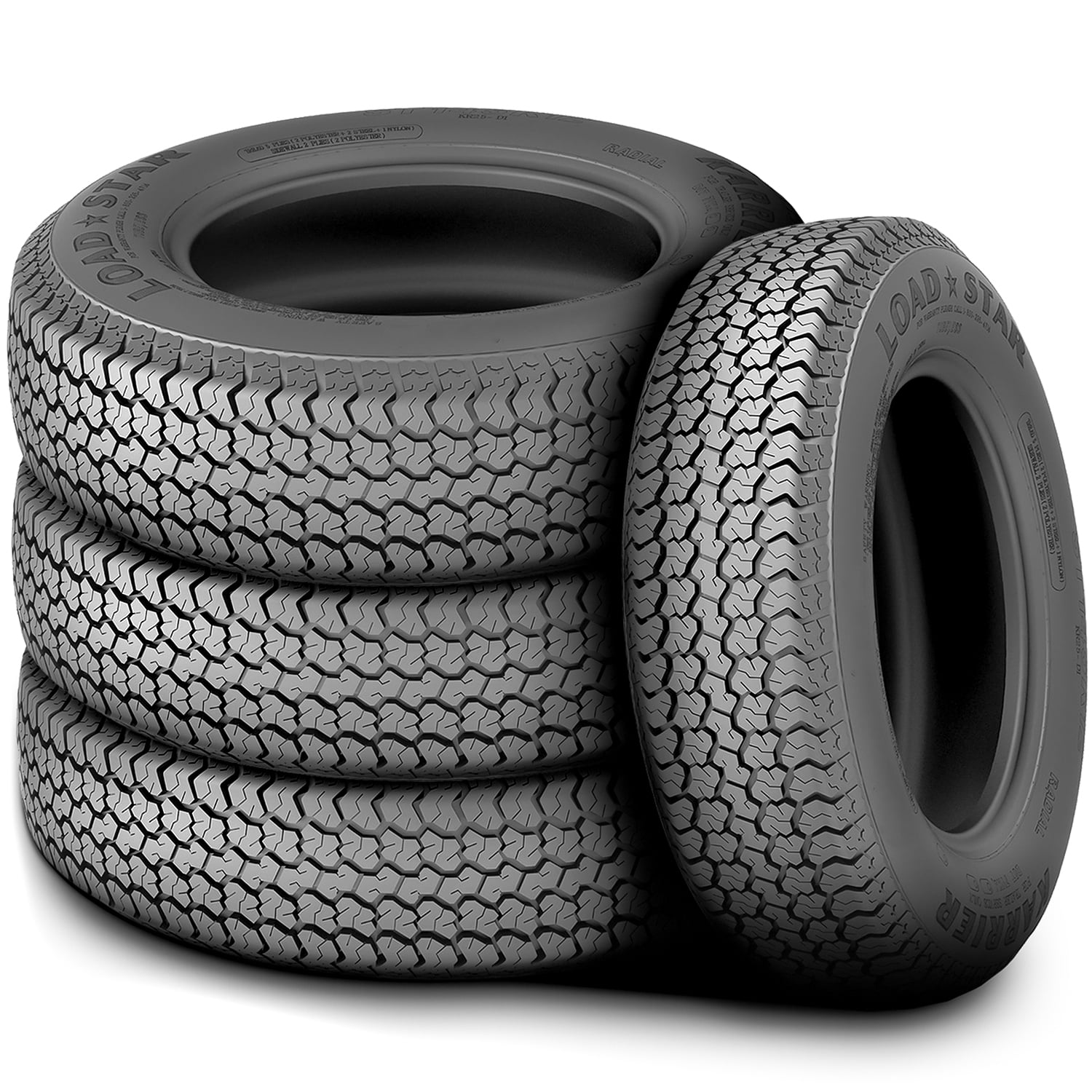 Loadstar K550 ST185/80D13 185/80D13 99/95M D 8 Ply Trailer Tire - Image 3