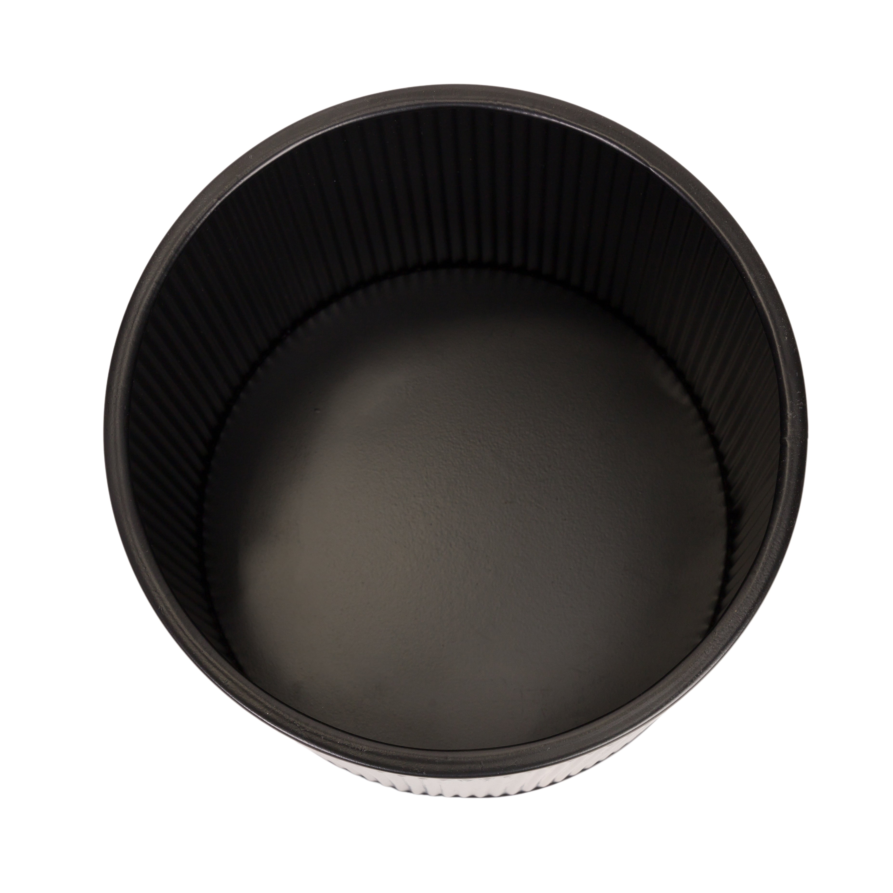 Aspire Home Accents 18” x 13.75” Round Black Metal Planter with 4-Leg Base - Image 2