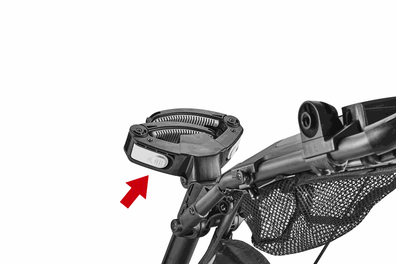 Caddytek CaddyCruiser ONE V8 Golf Push Cart, Lime - Image 2