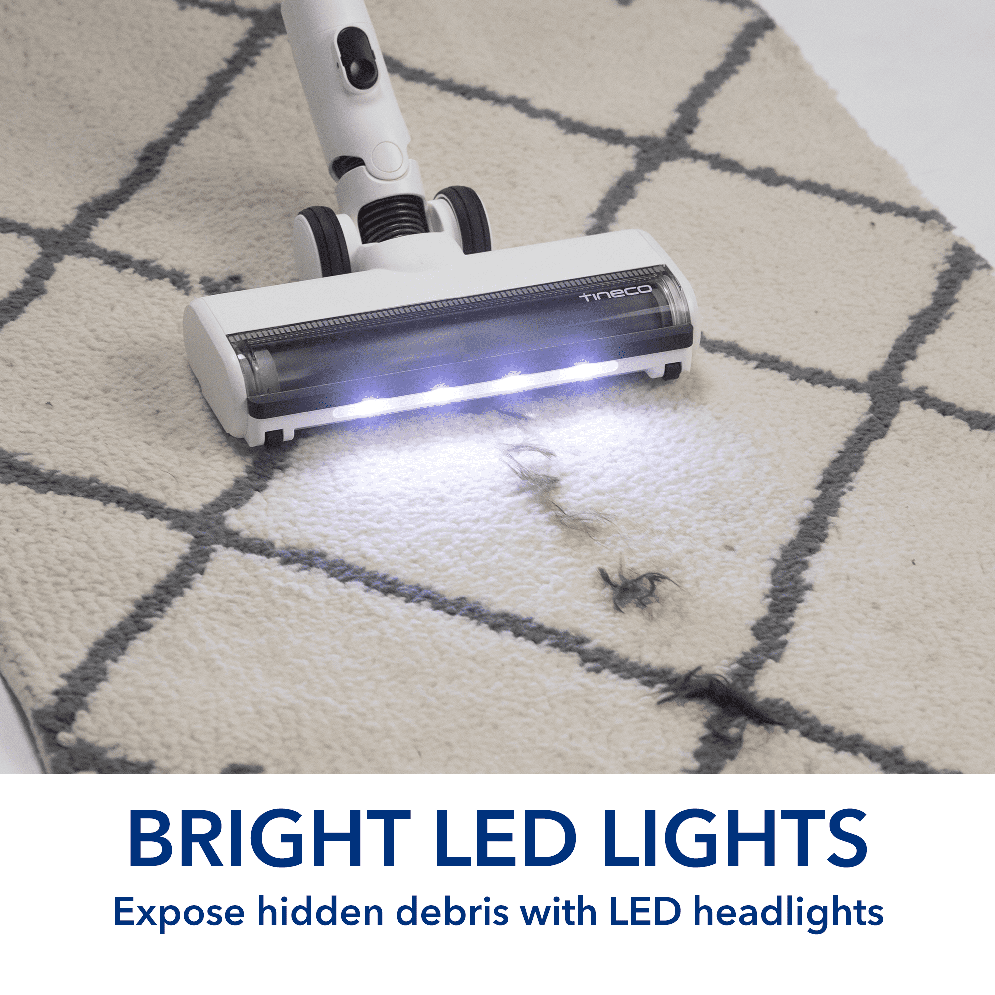 Tineco PWRHERO 11 ZT Cordless Stick Vacuum, For Carpet & Hard Floors, ZeroTangle Brush & LED Headlights, 35 Minute Run-Time, Ideal for Pet Hair - Image 7