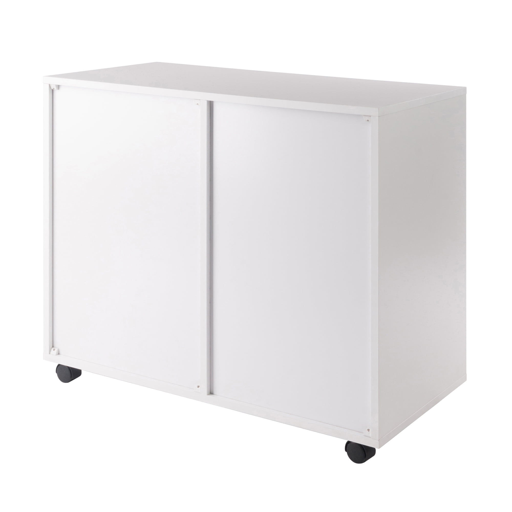 Winsome Halifax 2-Section Mobile Filing Cabinet 10431, White Finish - Image 6