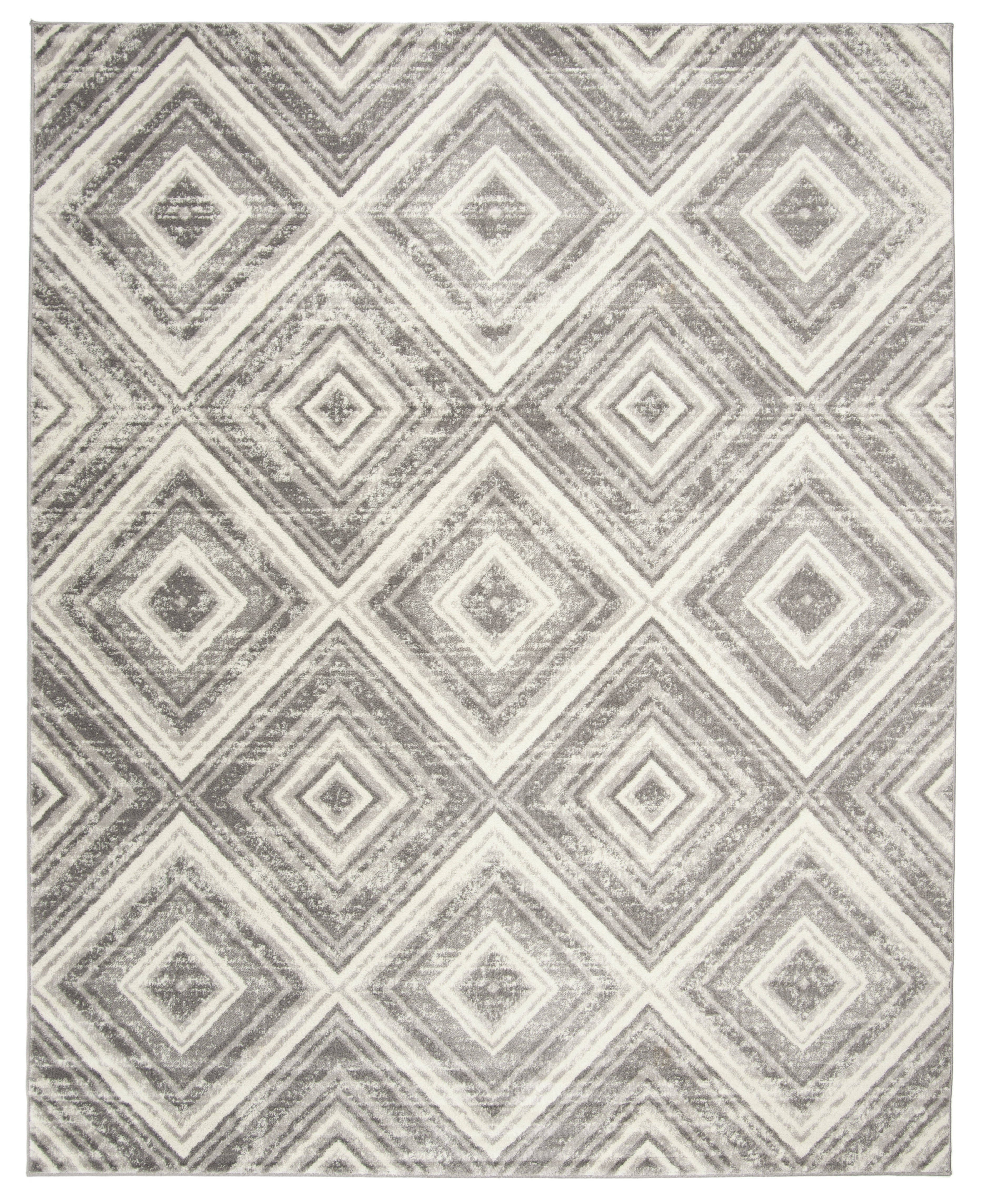 SAFAVIEH Skyler Cuthbert Geometric Area Rug, Grey/Ivory, 9' x 12' - Image 7