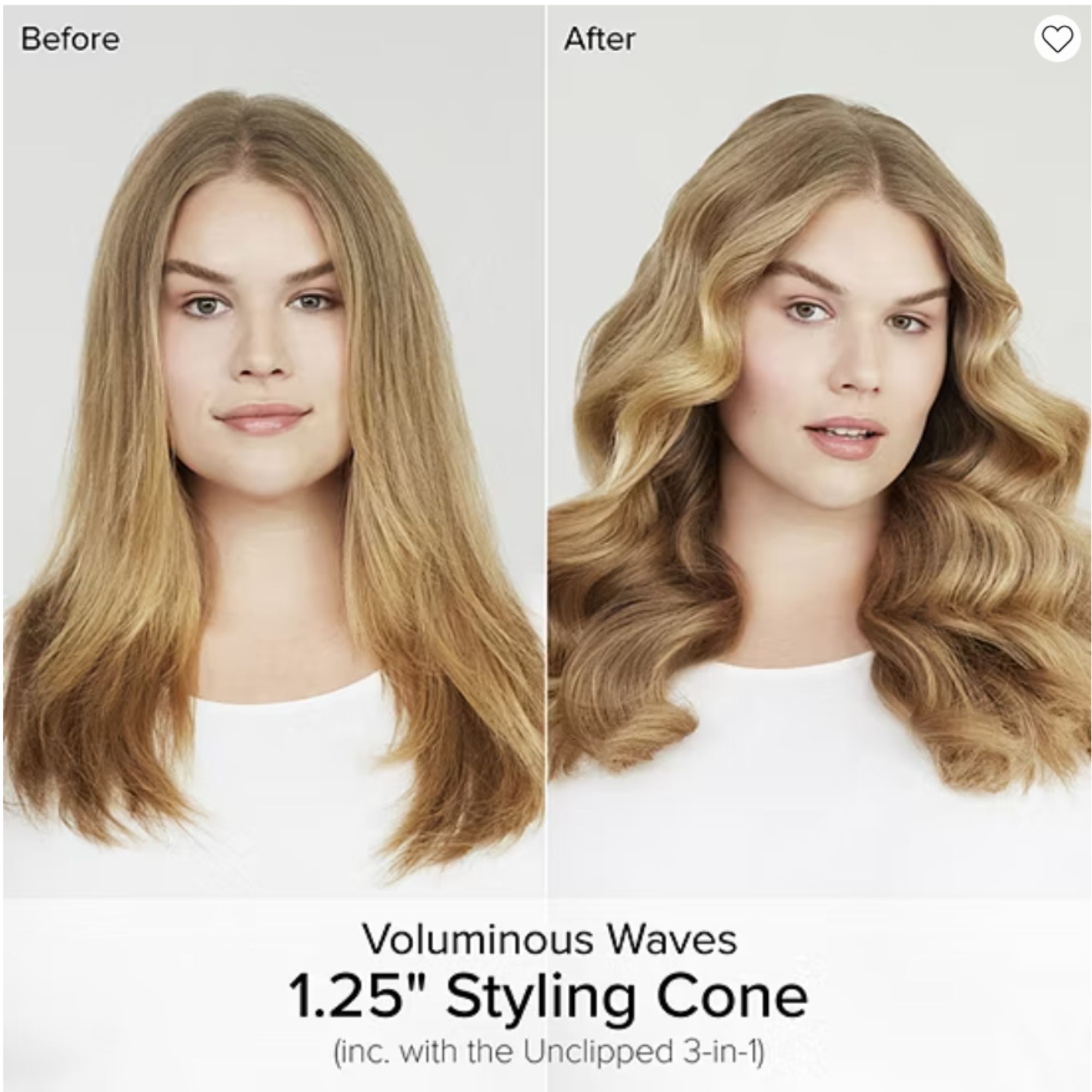 Paul Mitchell Express Ion Unclipped 0.75" to 1.25" Ceramic Conical 3-in-1 Hair Curling Iron, Ionic, Black, Model # 31INA - Image 9