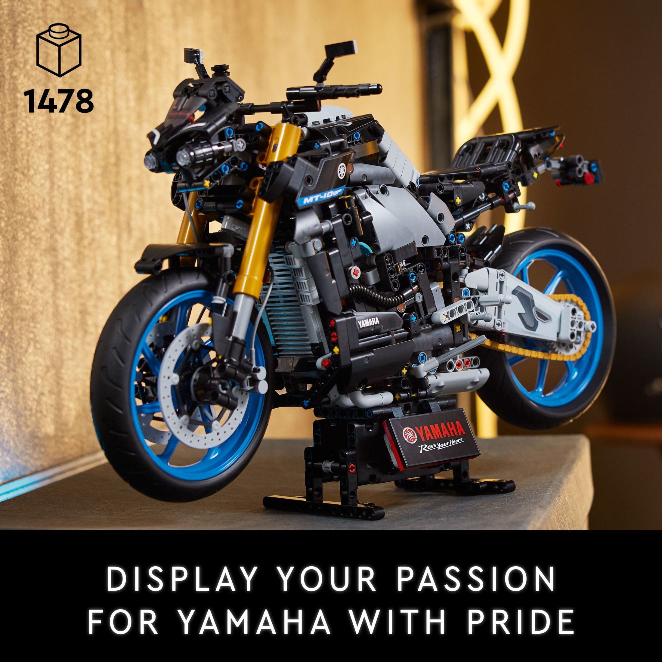 LEGO Technic Yamaha MT-10 SP 42159 Advanced Building Set for Adults, this Iconic Motorcycle Model for Build and Display Makes a Great Gift for Fans of Yamaha Vehicles or Motorcycle Collectibles - Image 6