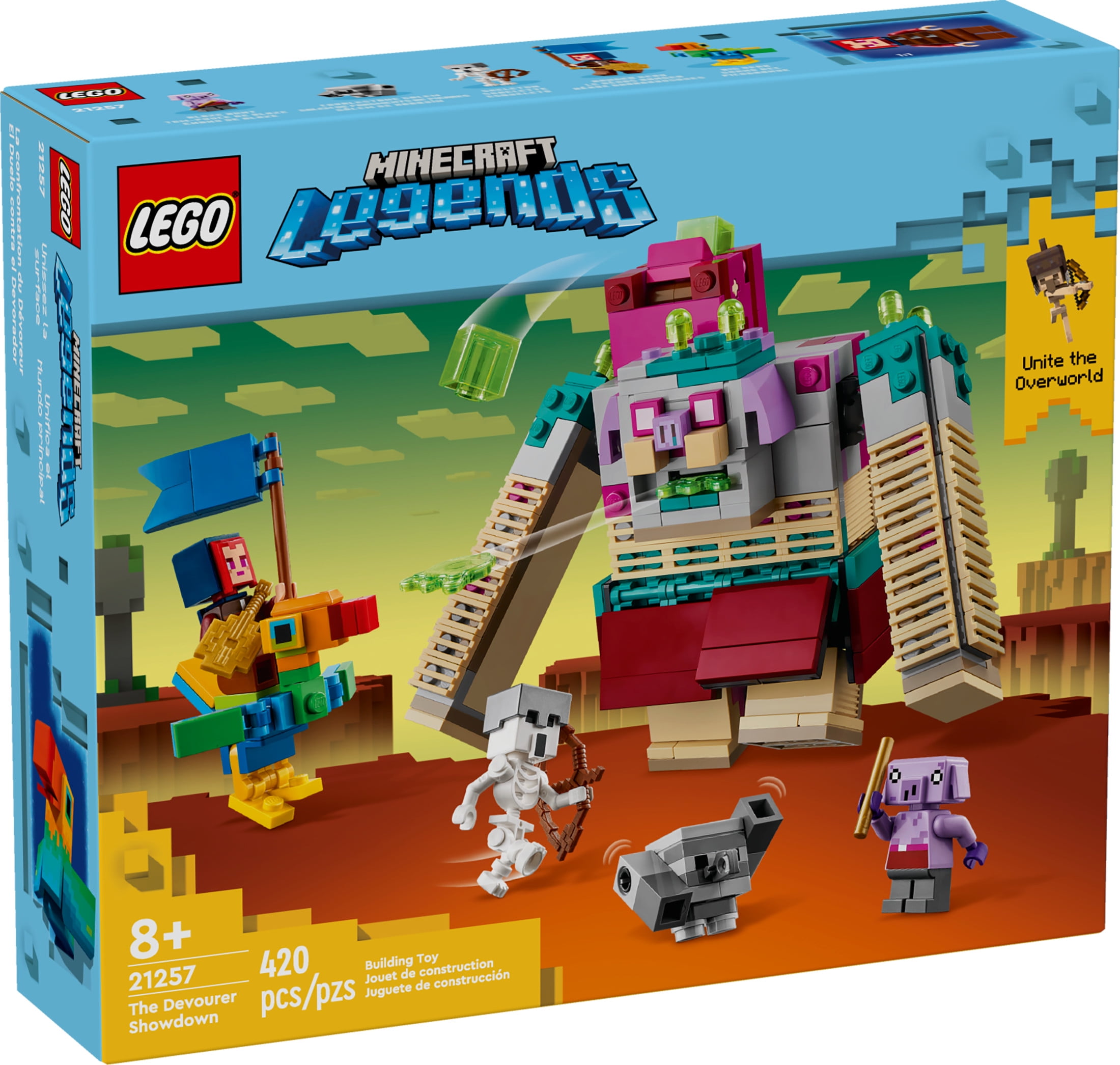 LEGO Minecraft Legends The Devourer Showdown Adventure Set, Minecraft Toy featuring Popular Characters and Minecraft Action Figures, Gaming Gift Idea for Boys, Girls and Kids Ages 8 and Up, 21257 - Image 6