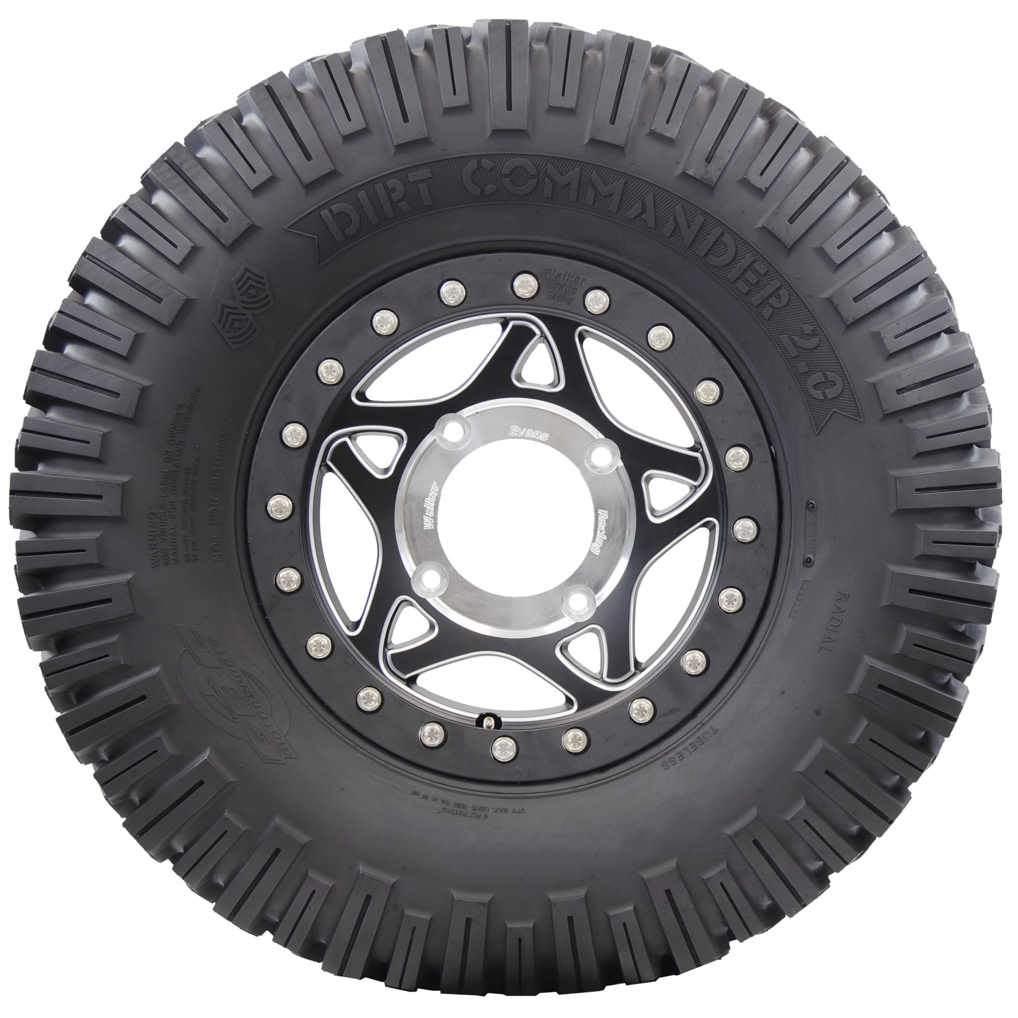 GBC Dirt Commander 2.0 27X11.00R14 8-Ply Rated SXS/UTV Tire (Tire Only) - Image 4