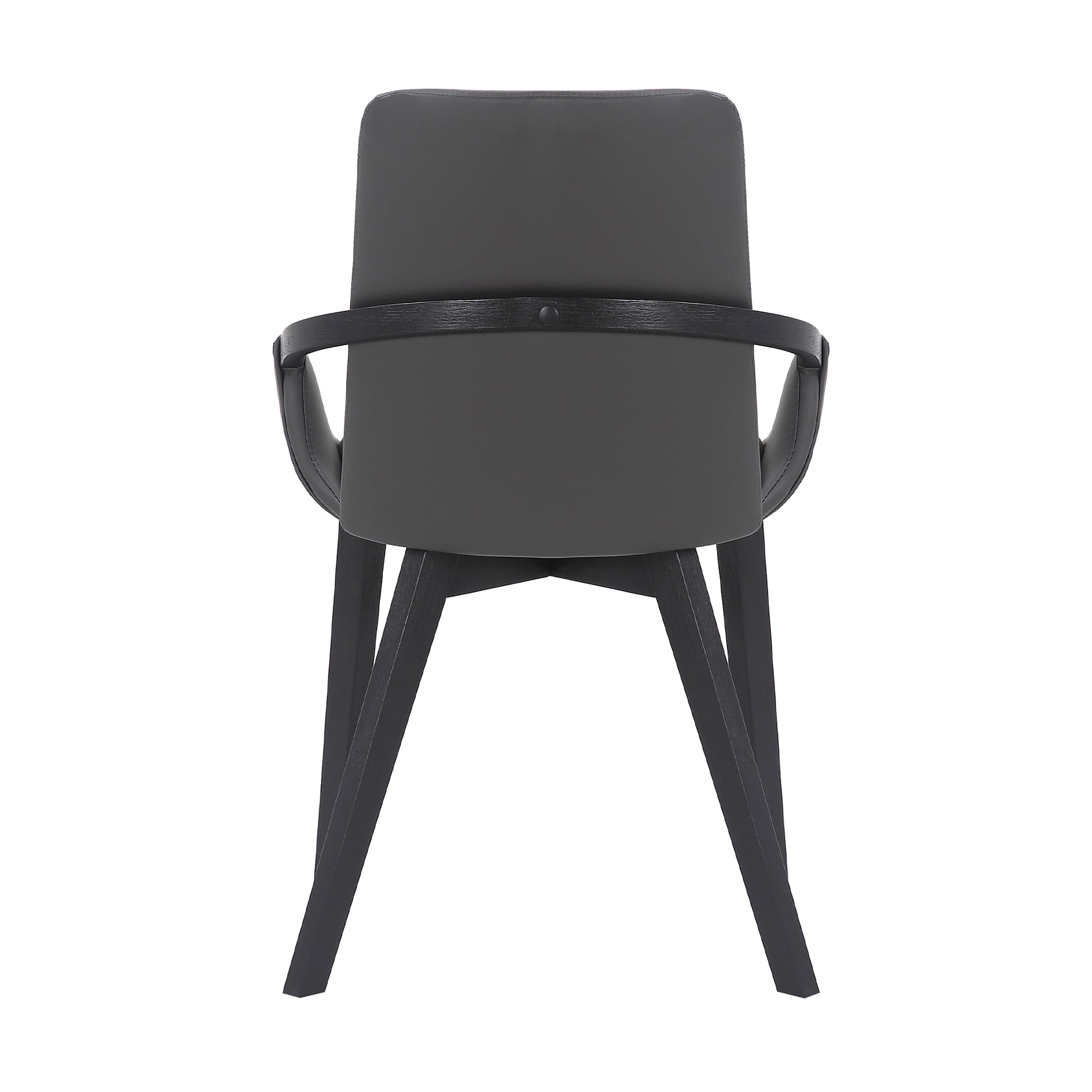 Greisen Modern Gray Wood Dining Room Chair - Image 7